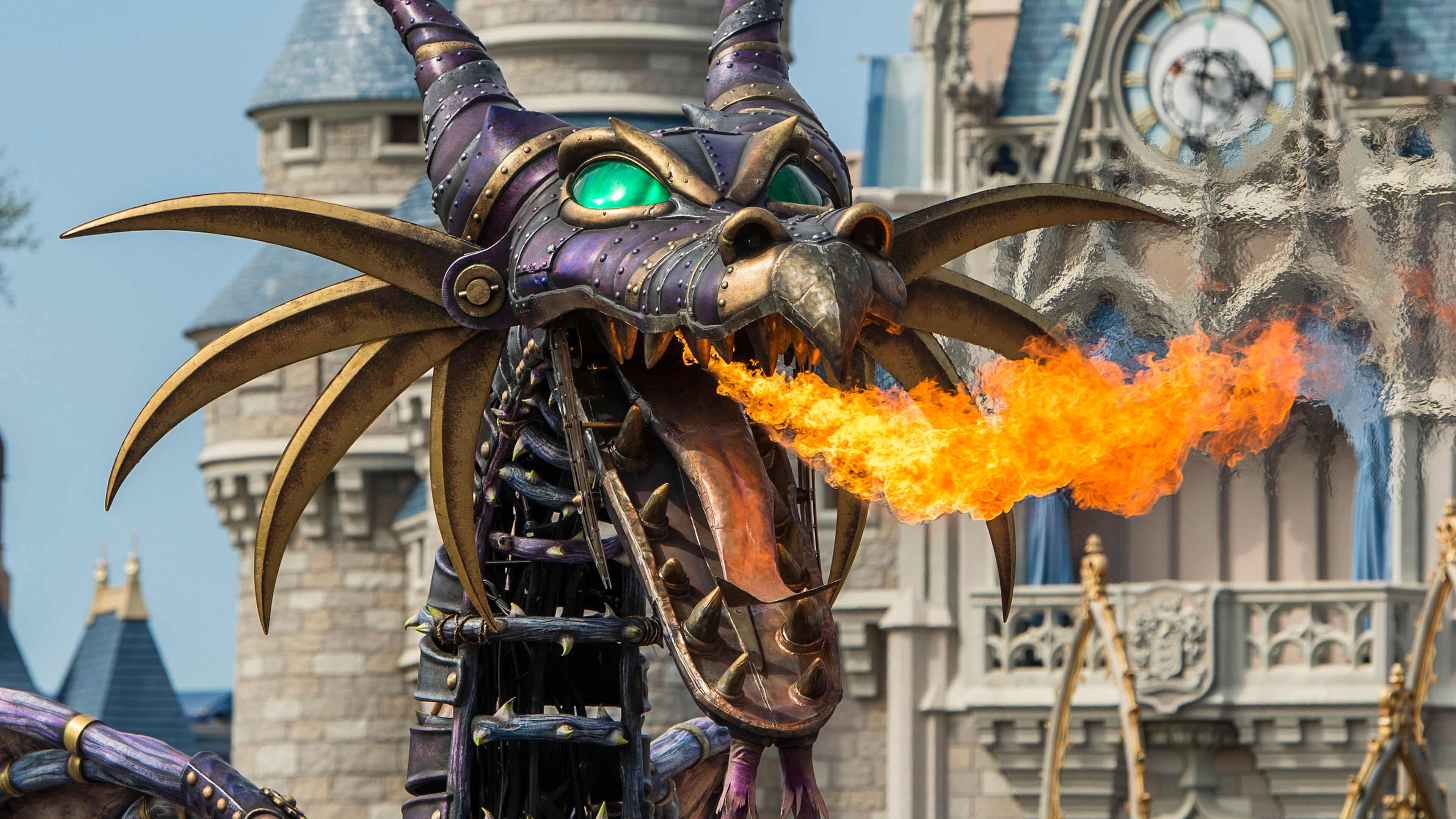 Enchanting stories and characters from Fantasyland come to life for Magic Kingdom guests in Disney Festival of Fantasy Parade.