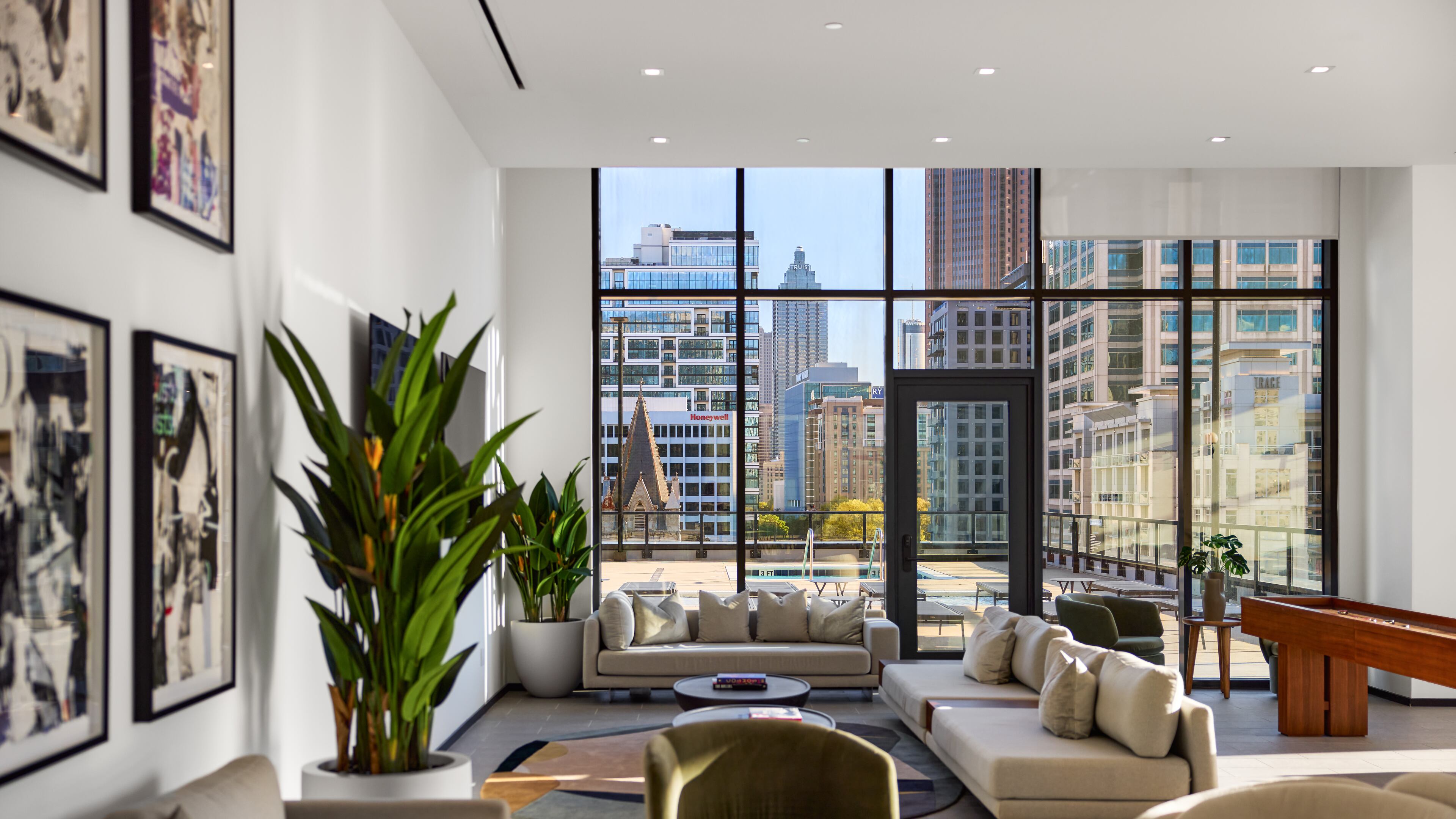 Society Atlanta is a 31-story residential tower at 811 Peachtree St., which opened in the summer of 2025. (Courtesy of Katie Bricker)