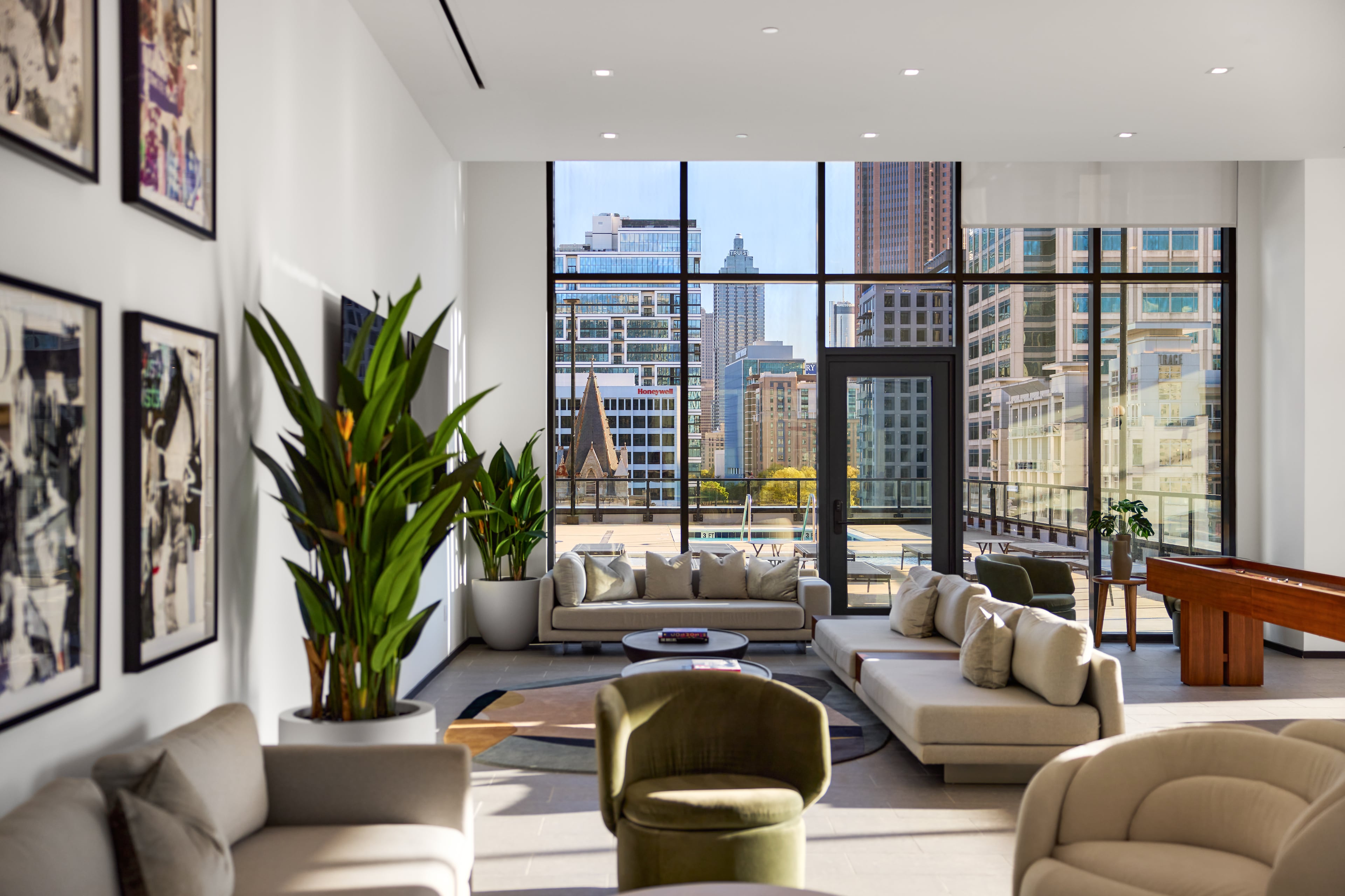 Society Atlanta is a 31-story residential tower at 811 Peachtree St., which opened in the summer of 2025. (Courtesy of Katie Bricker)