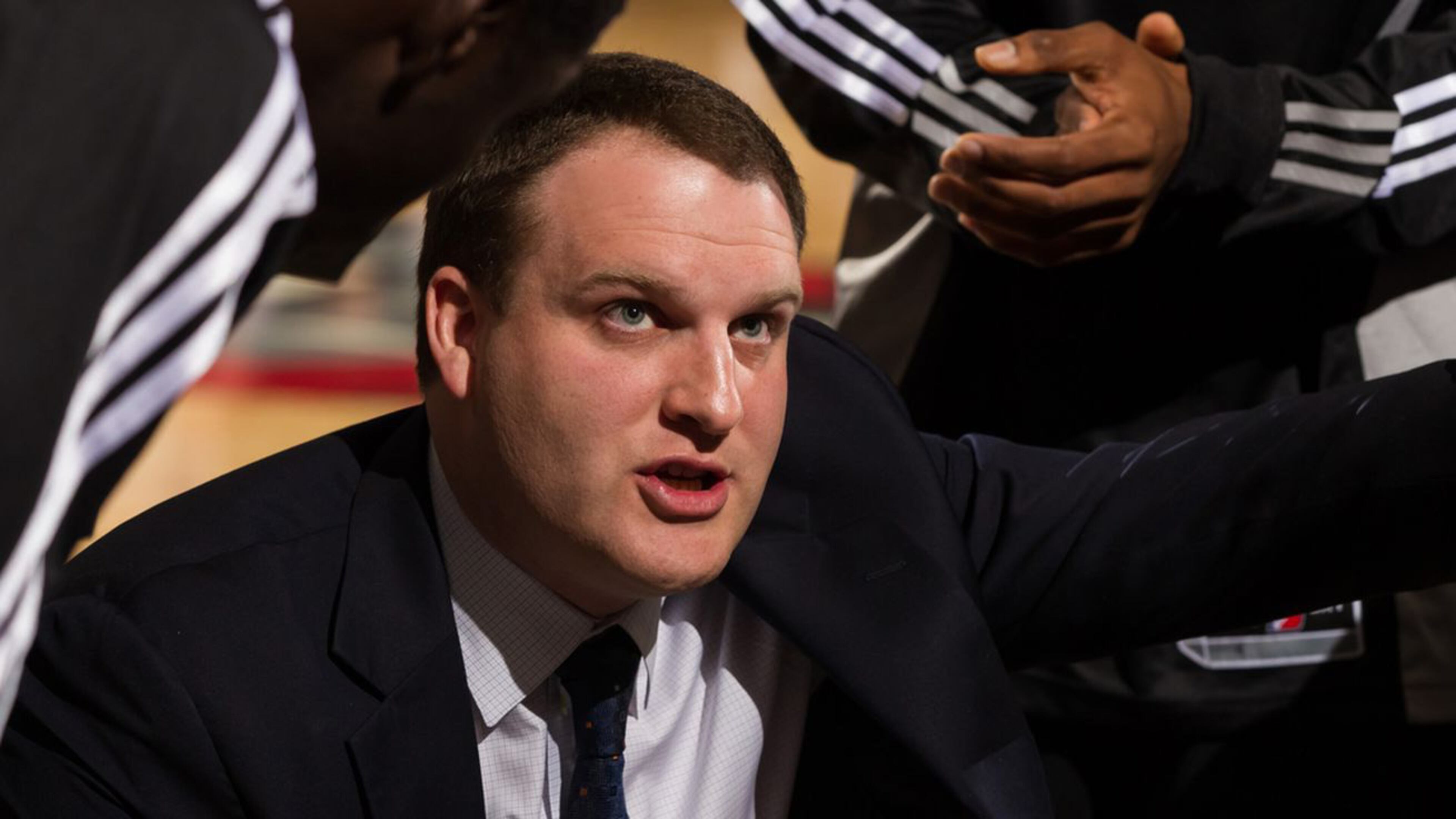 Taylor Jenkins has been an assistant coach with the Hawks for three seasons.