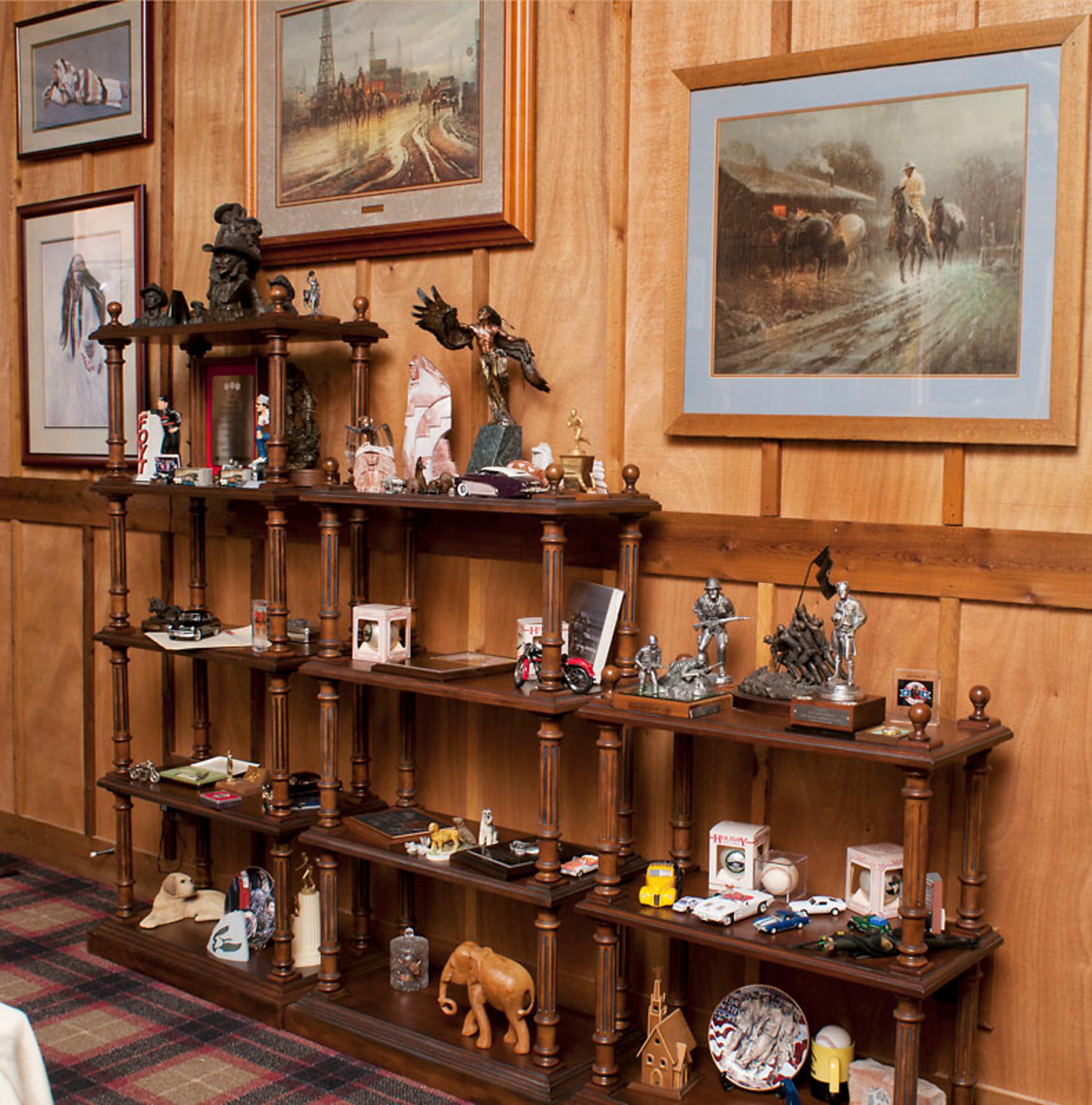 Furniture and items from Glanville's personal collection are for sale. Donna Davis Estate Sales in Dawsonville is handling the sale, which is open to the public from May 15 to May 17.