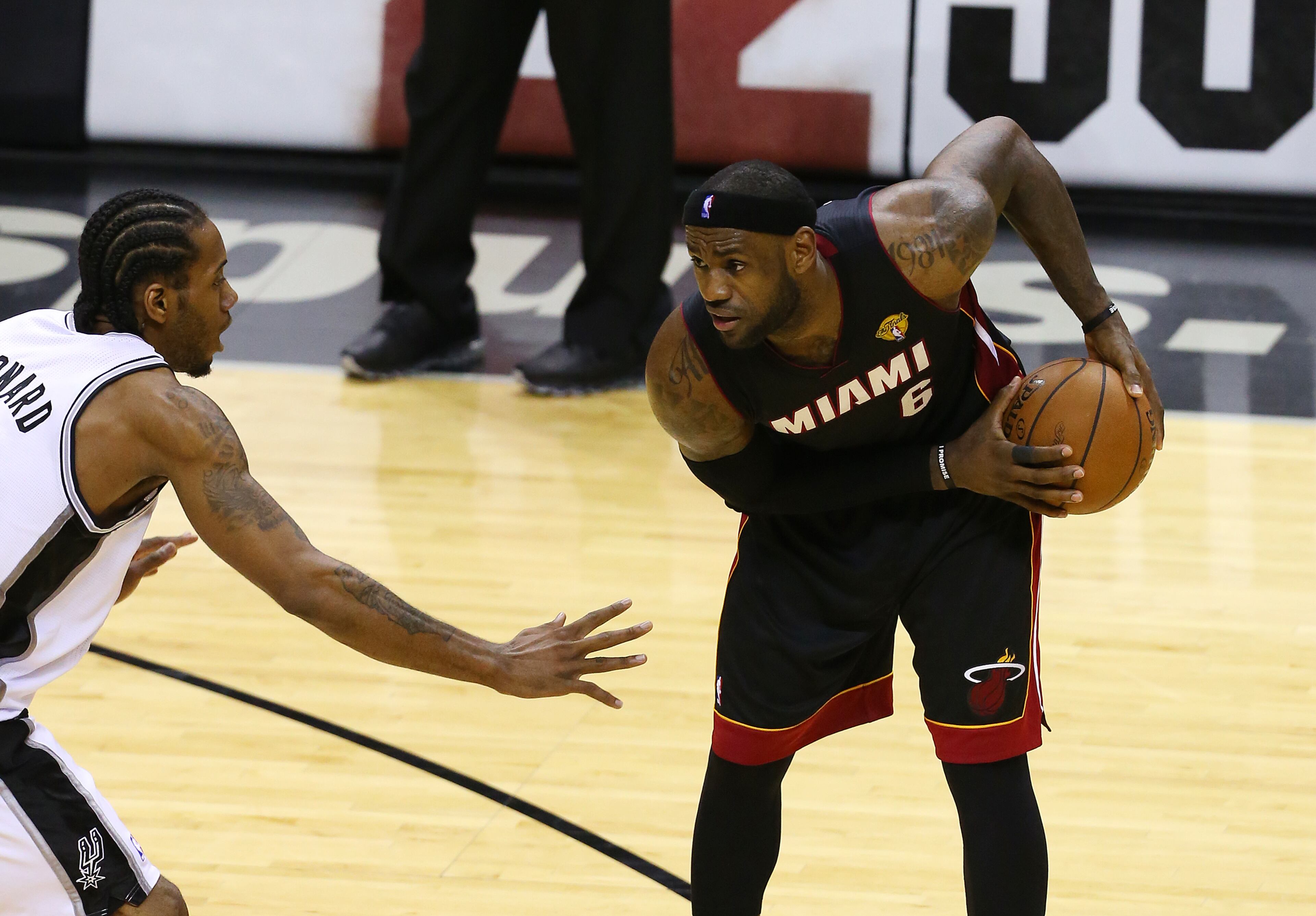 Four summers ago James was the crown jewel of NBA free agency. "The Decision," four consecutive NBA Finals appearances and two titles later, history has repeated itself. (Photo by Chris Covatta/Getty Images)