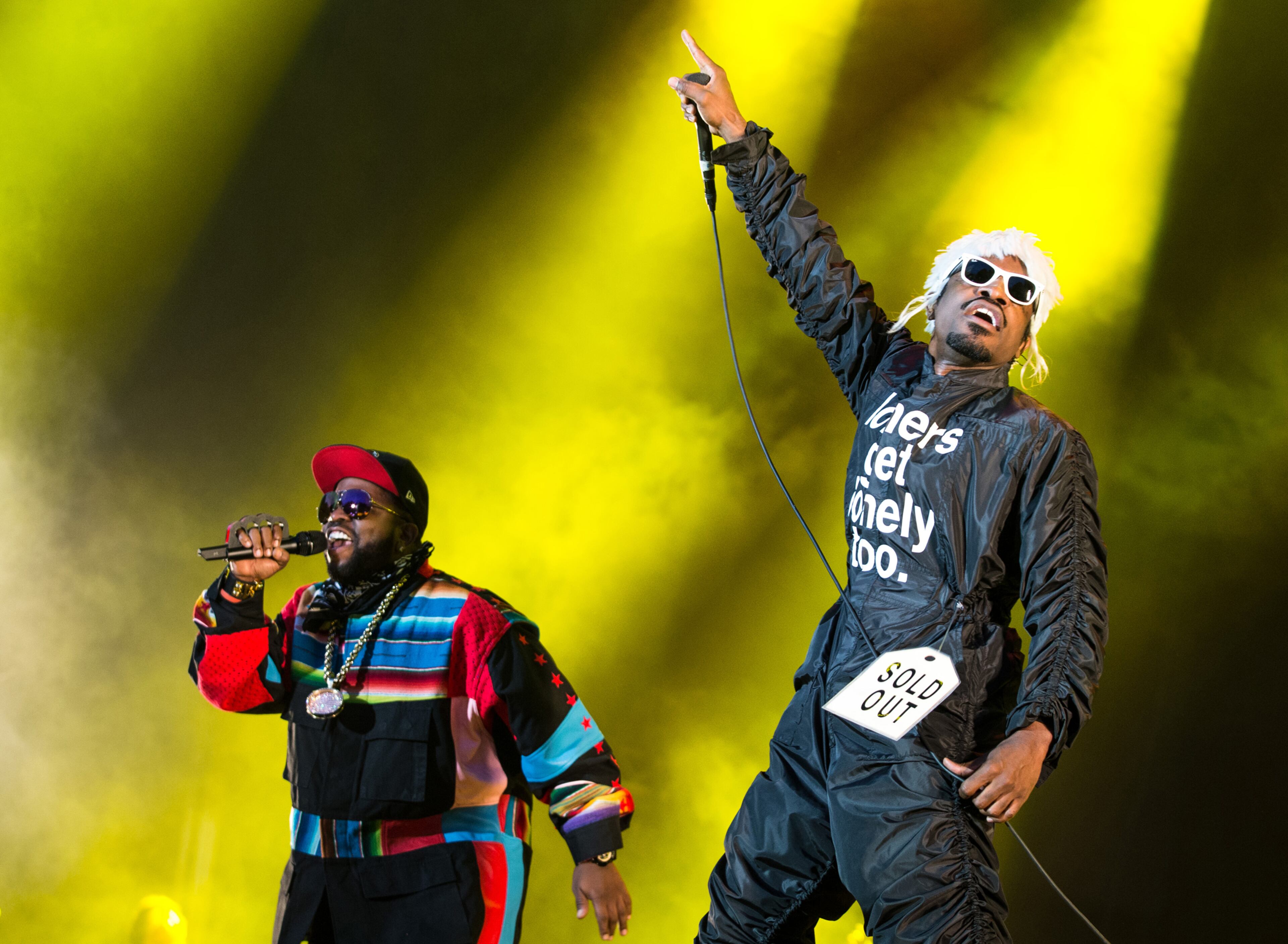 Outkast performs during the Oya Festival 2014 in Oslo, Norway, Thursday Aug. 7, 2014. (AP Photo / Audun Braastad, NTB scanpix)
