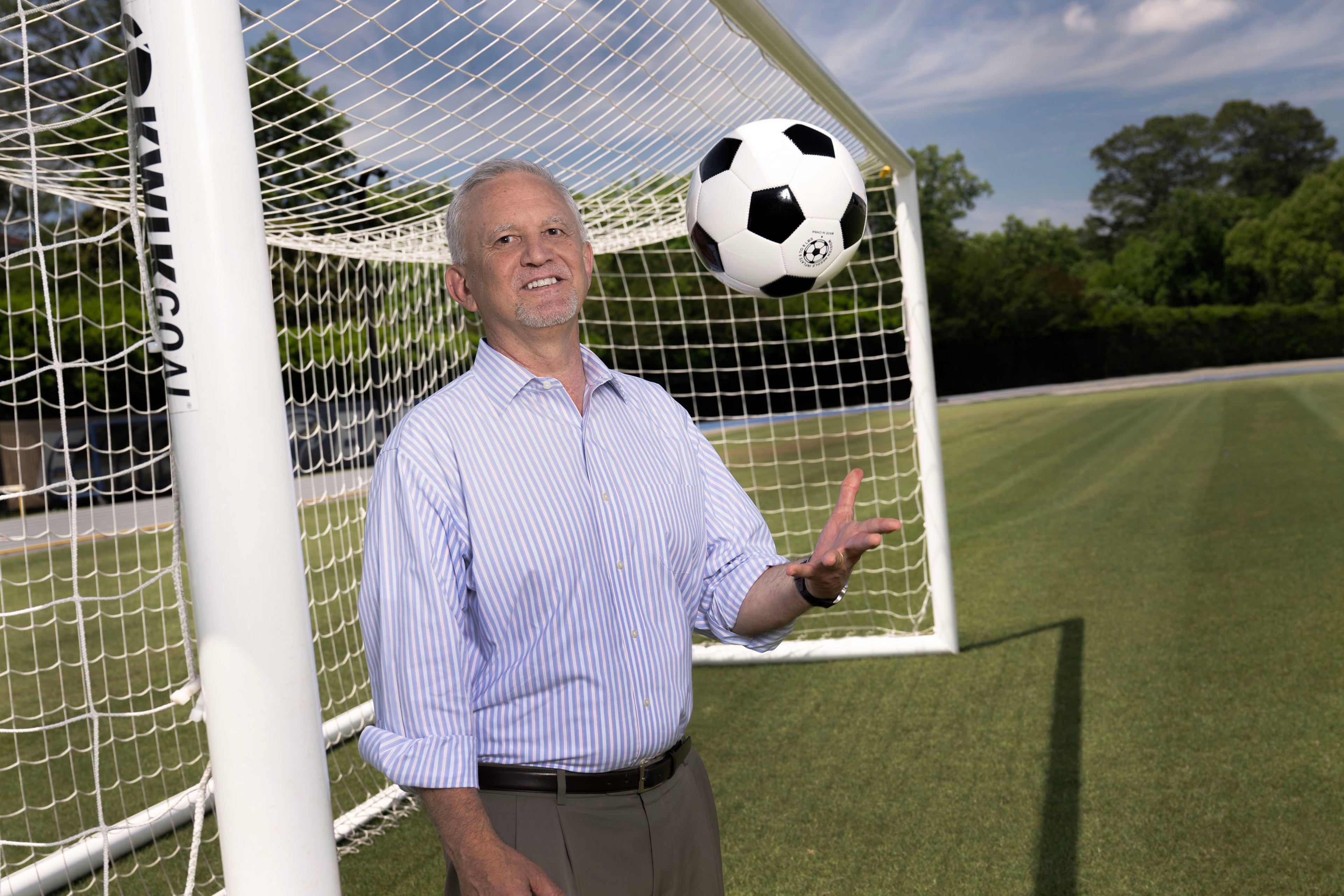 Dr. Alexander Isakov, an emergency physician at Emory University Hospital, will serve as the field-of-play physician for two of the eight World Cup matches in Atlanta. (Courtesy of Jack Kearse/Emory University)