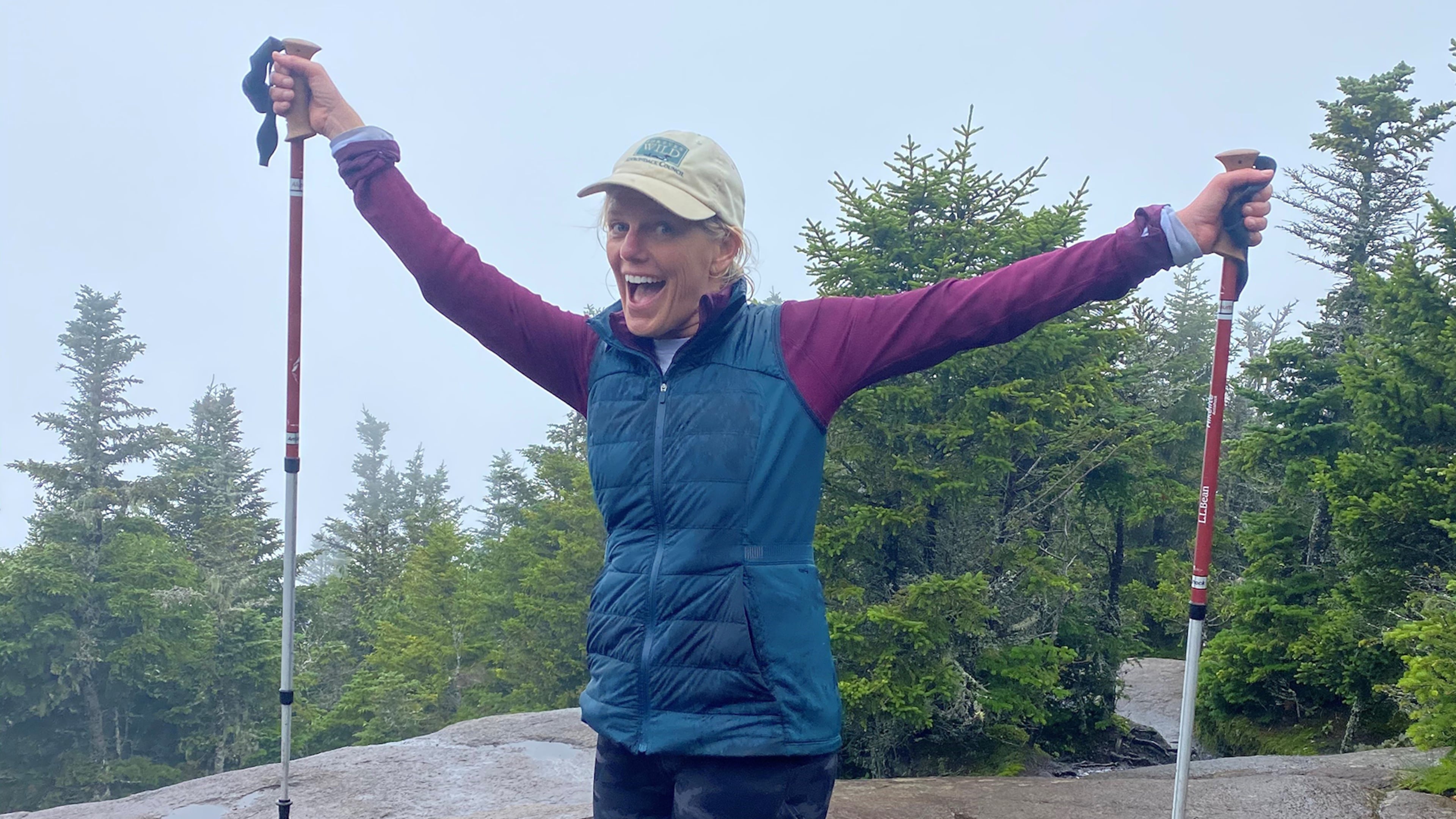 Brookhaven resident Susan Ruediger, wearing leg braces and has CMT, started a research foundation to find a cure in 2018 and has now raised more than $10 million. CONTRIBUTED