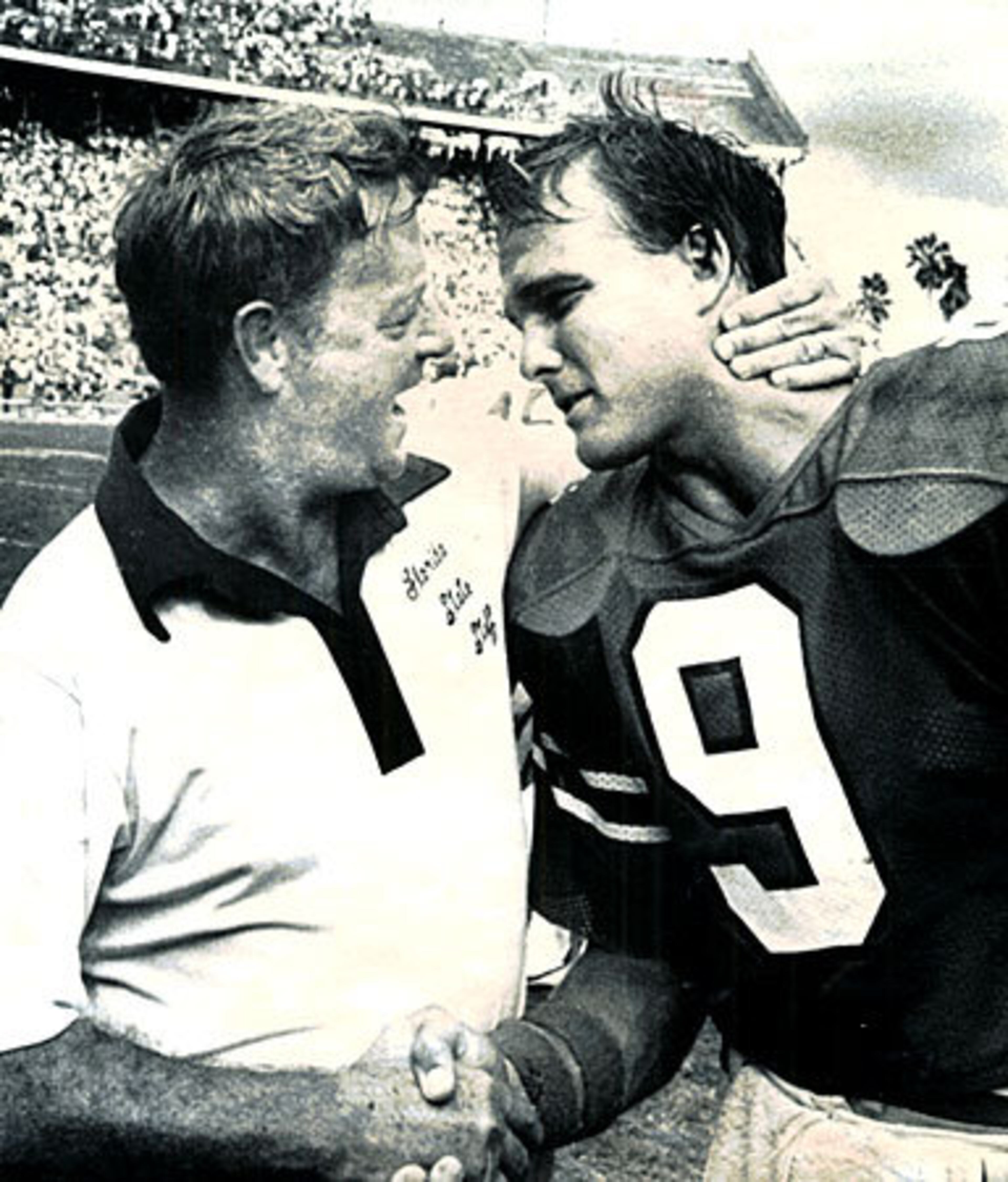 University of Miami quarterback Mark Richt did some growing after this 1982 loss to Bobby Bowden's Seminoles. Click on to see how some other Dogs matured.