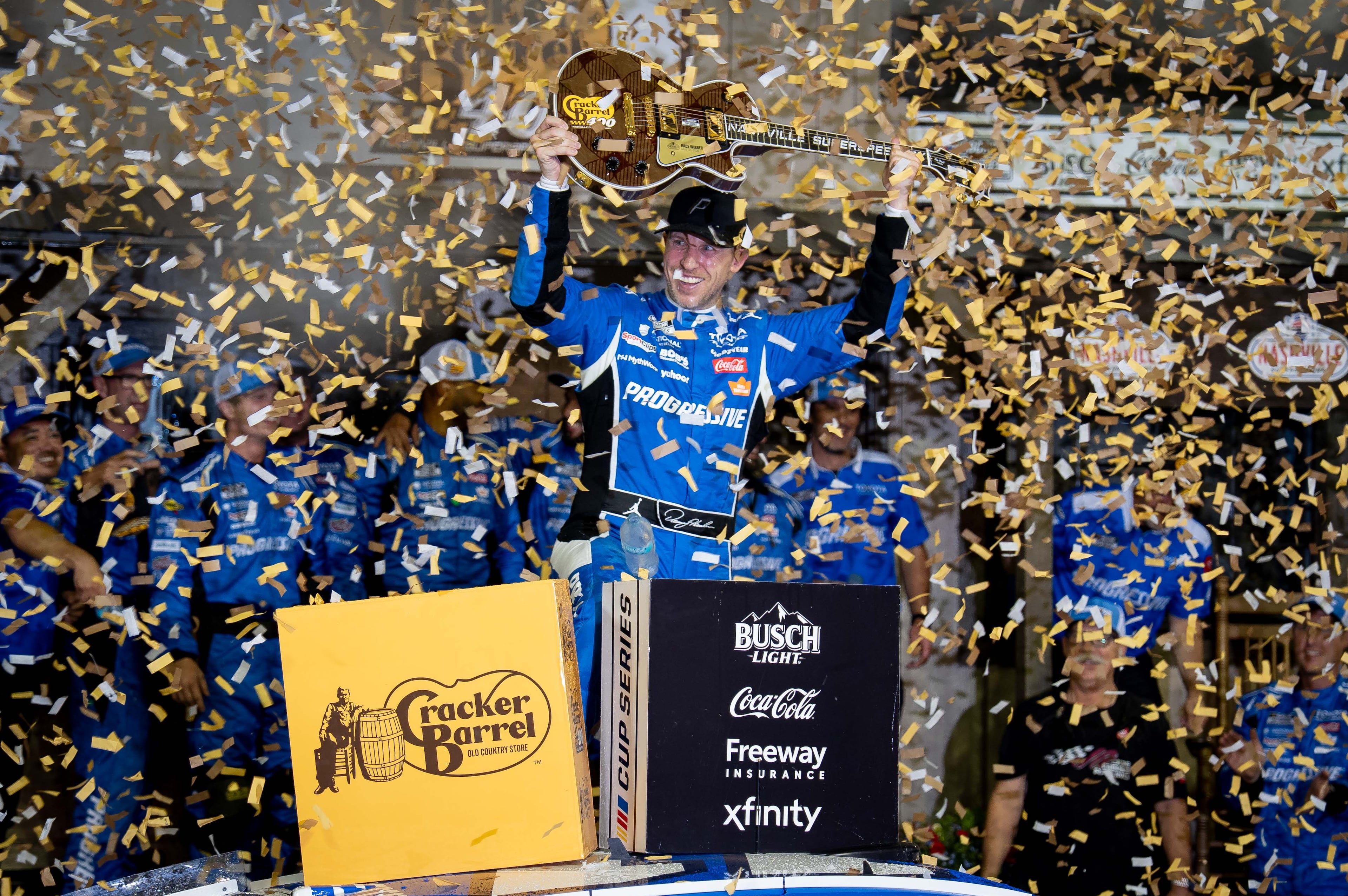 APTOPIX NASCAR Nashville Auto Racing