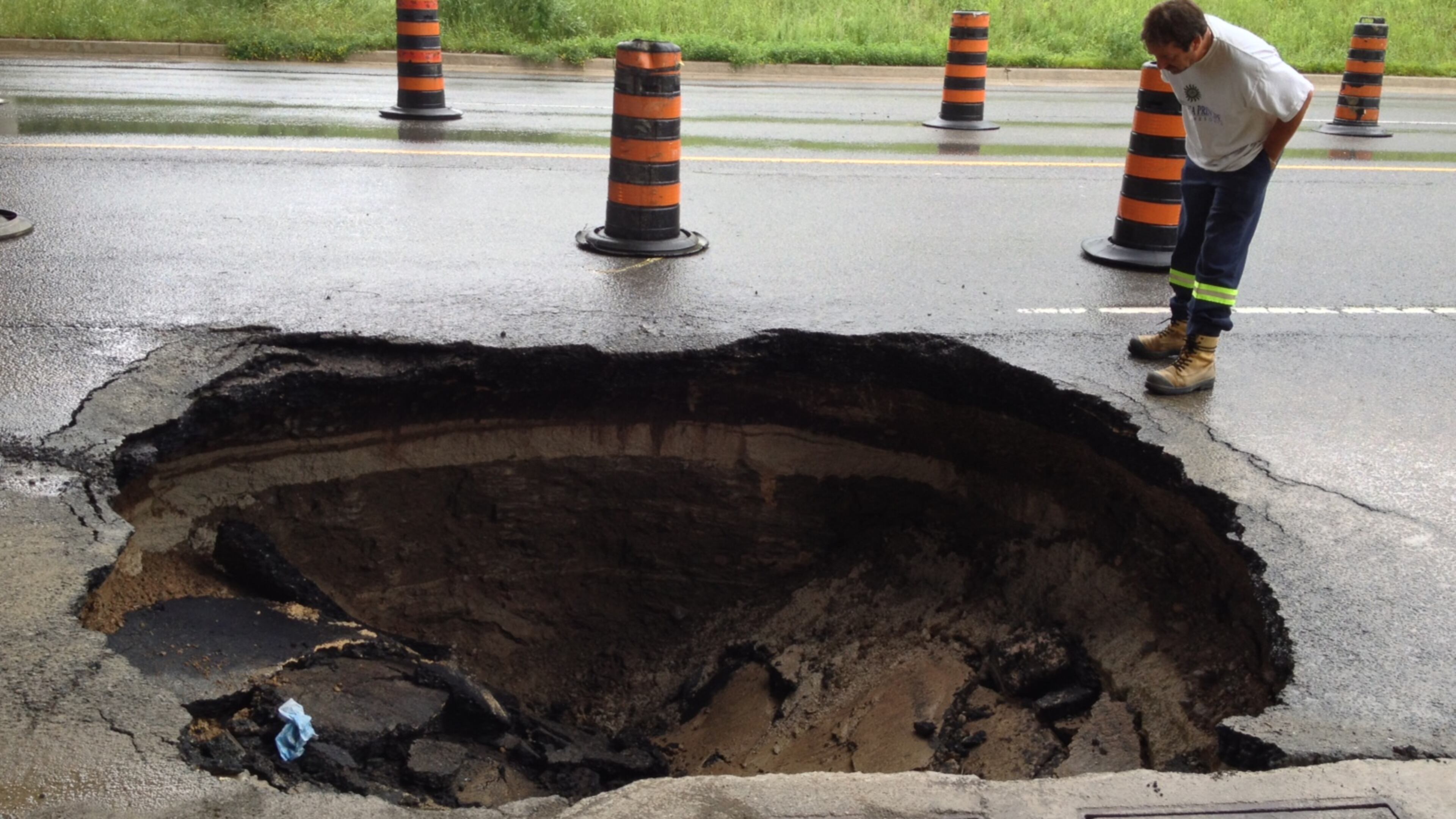 A file image of a sinkhole.