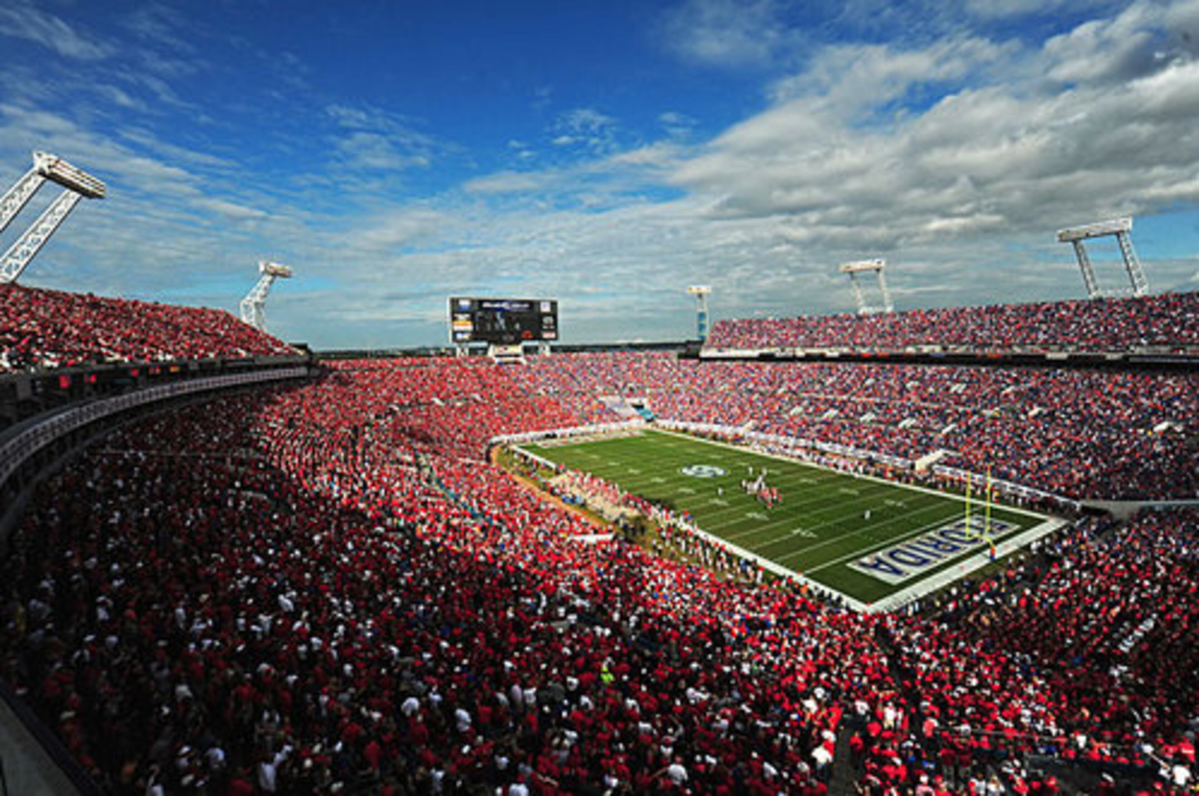 It was a beautiful day for football in Jacksonville, especially for Gator fans.