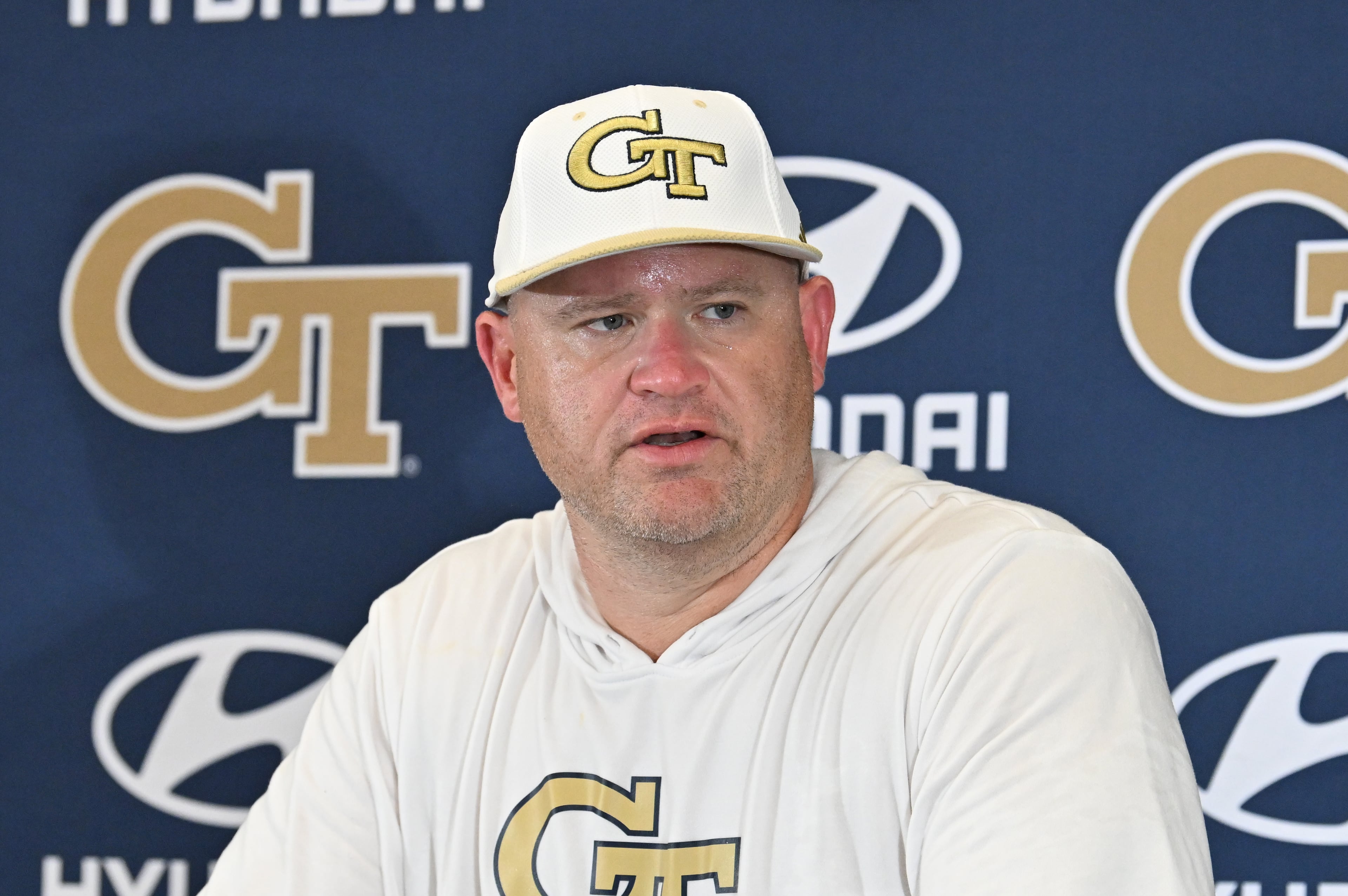 Georgia Tech football practice