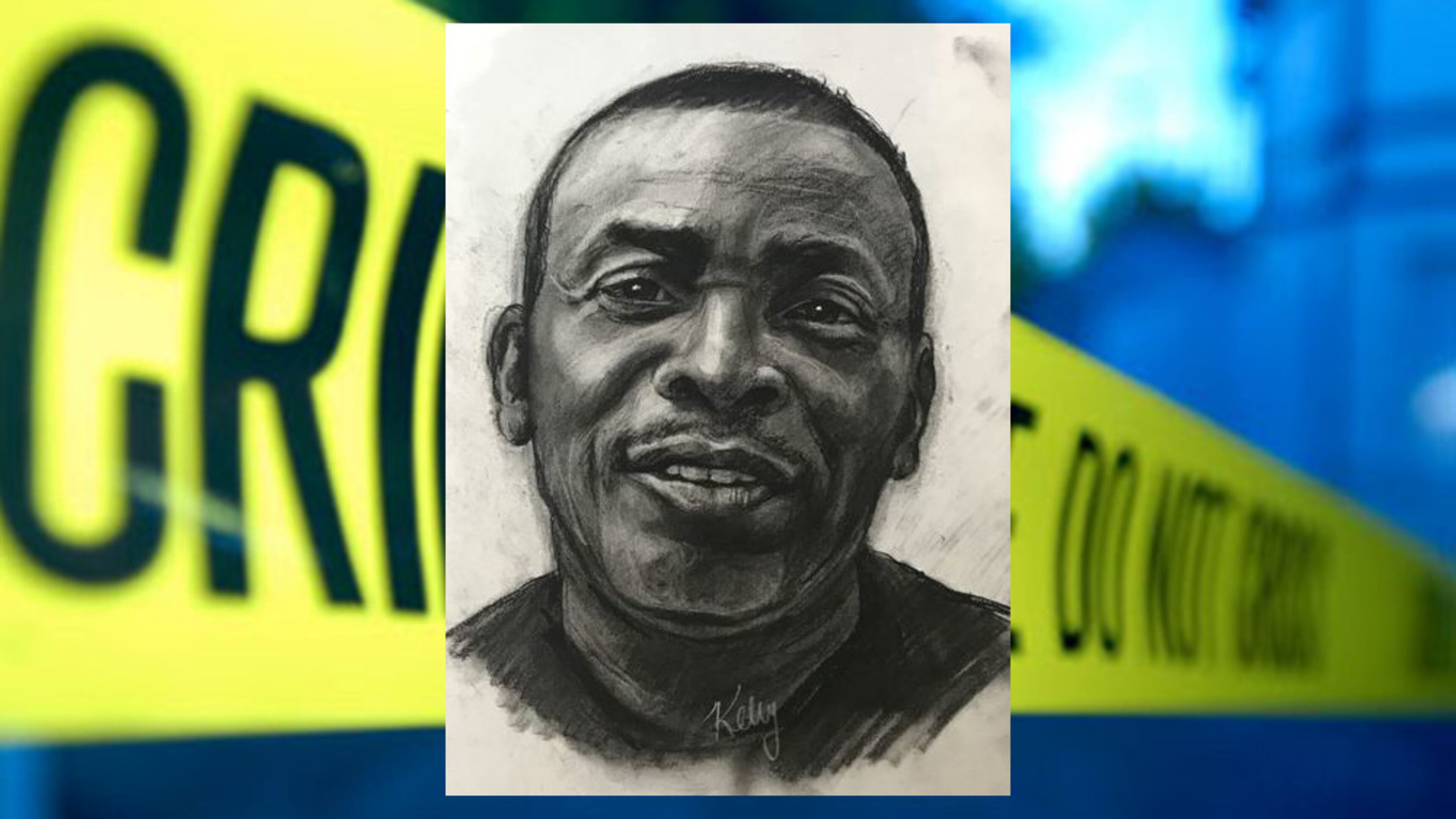A sketch of the suspect was released Friday. (Credit: Clayton County Police Department)