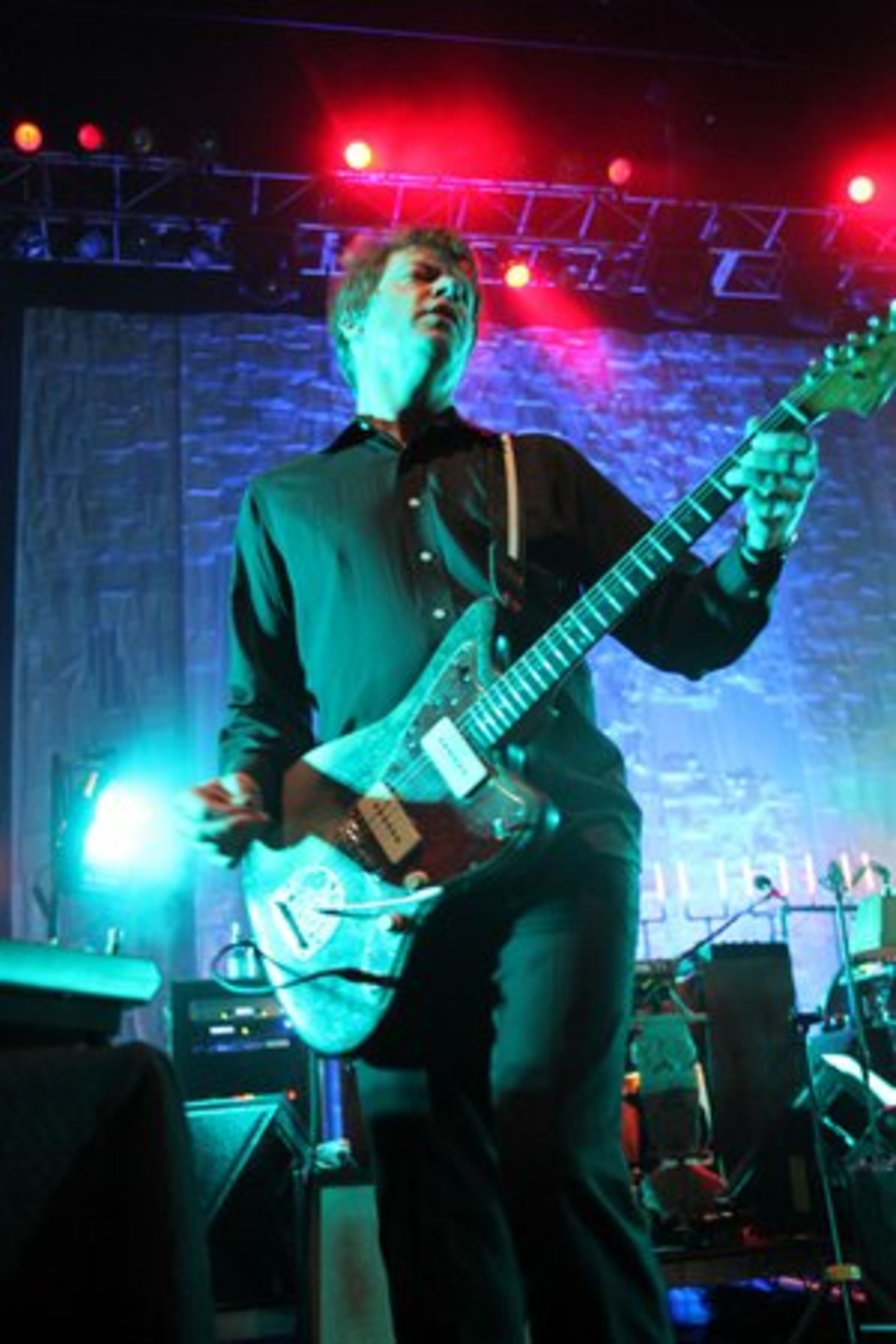 Wilco guitarist Nels Cline performs. Cline joined the band in the early 2000s.