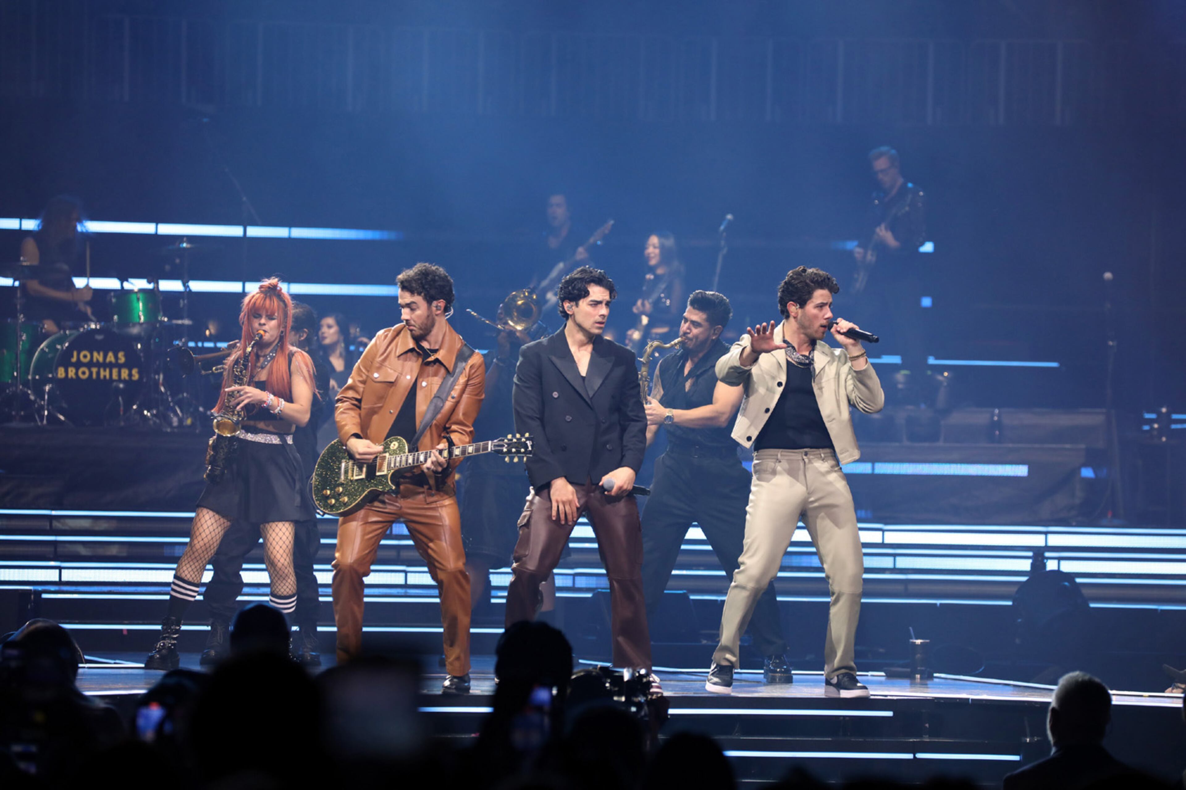 Jonas Brothers brought their sold out The Tour to State Farm Arena on Sunday, October 1, 2023, with Lawrence opening the show.
Robb Cohen for the Atlanta Journal-Constitution