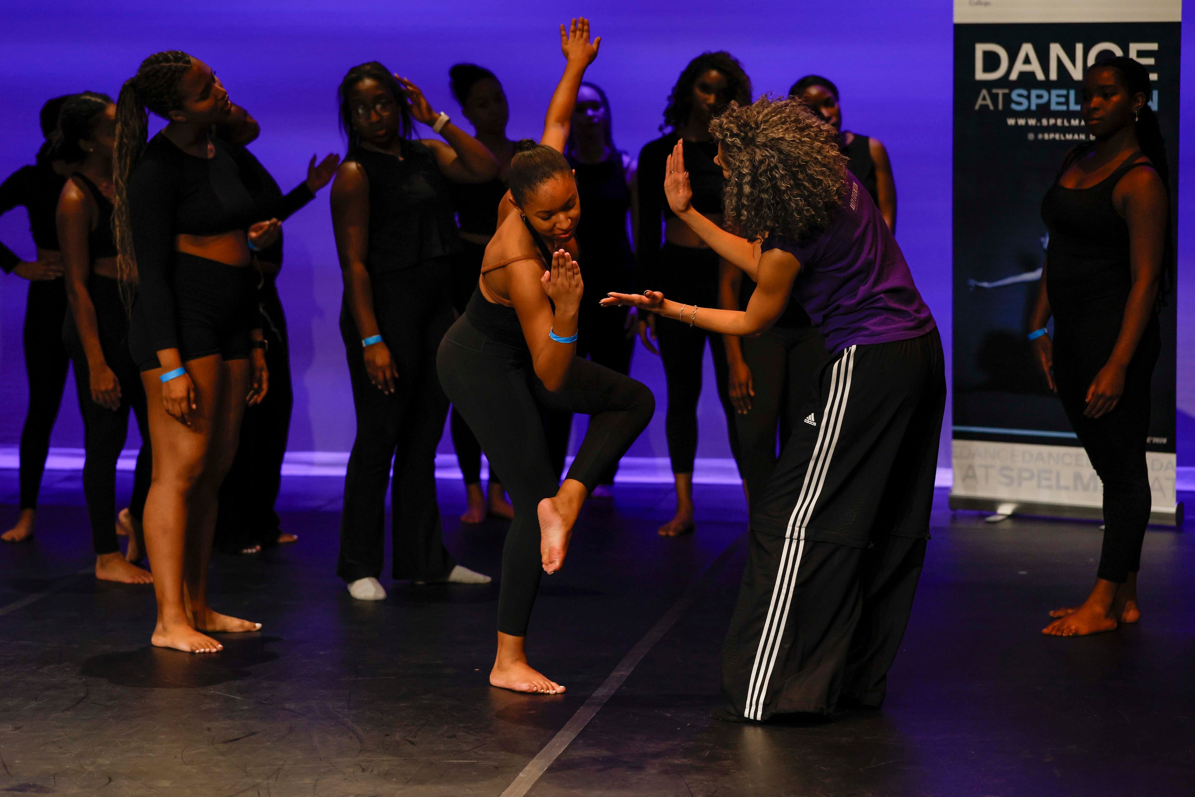 Alicia Graf Mack (right) was the youngest and first Black female dean and director of the dance division at The Juilliard School. (Miguel Martinez/AJC)