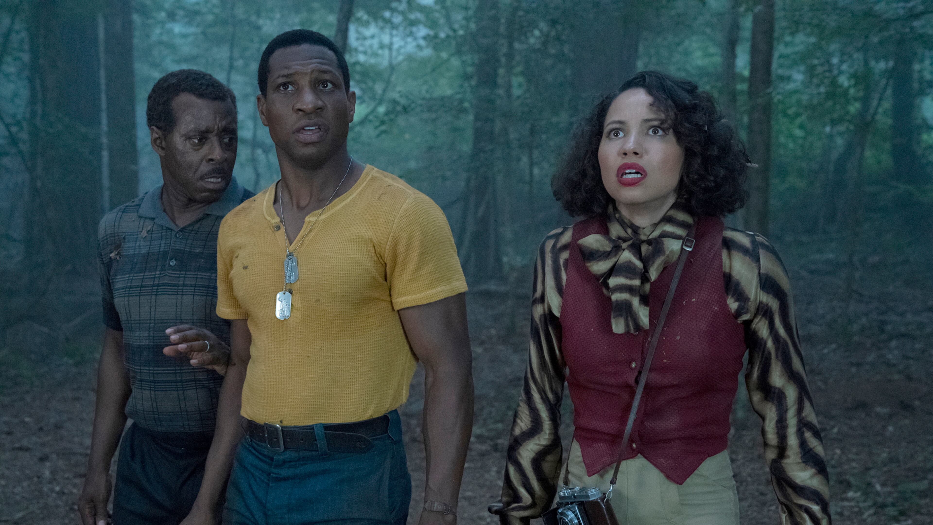 Courtney B. Vance (from left), Jonathan Majors and Jurnee Smollett star in "Lovecraft Country." (Photo: Eli Joshua Ade/HBO)
