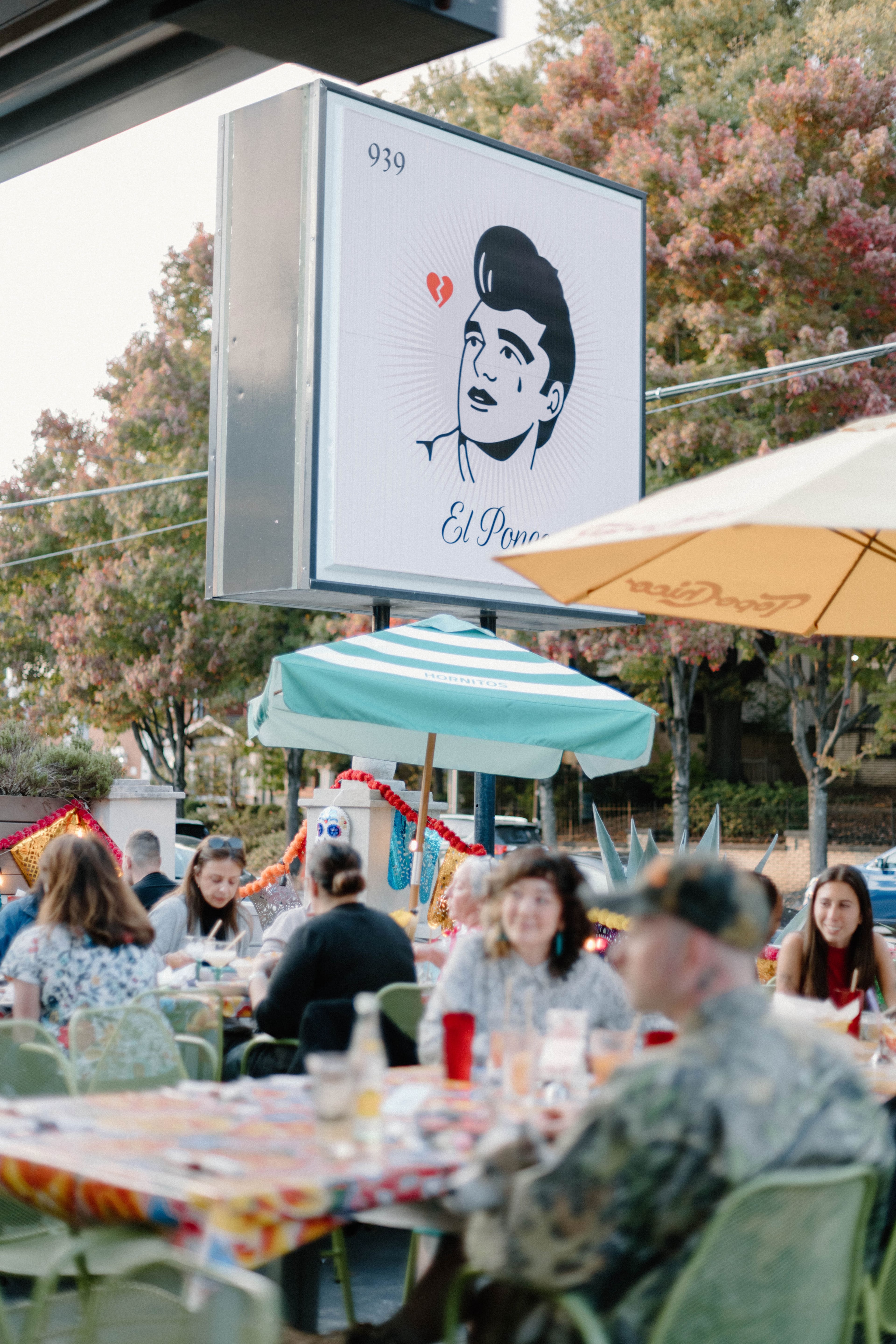 Grab a brunch or lunch drink on El Ponce's patio in Poncey-Highland. (Courtesy of El Ponce)