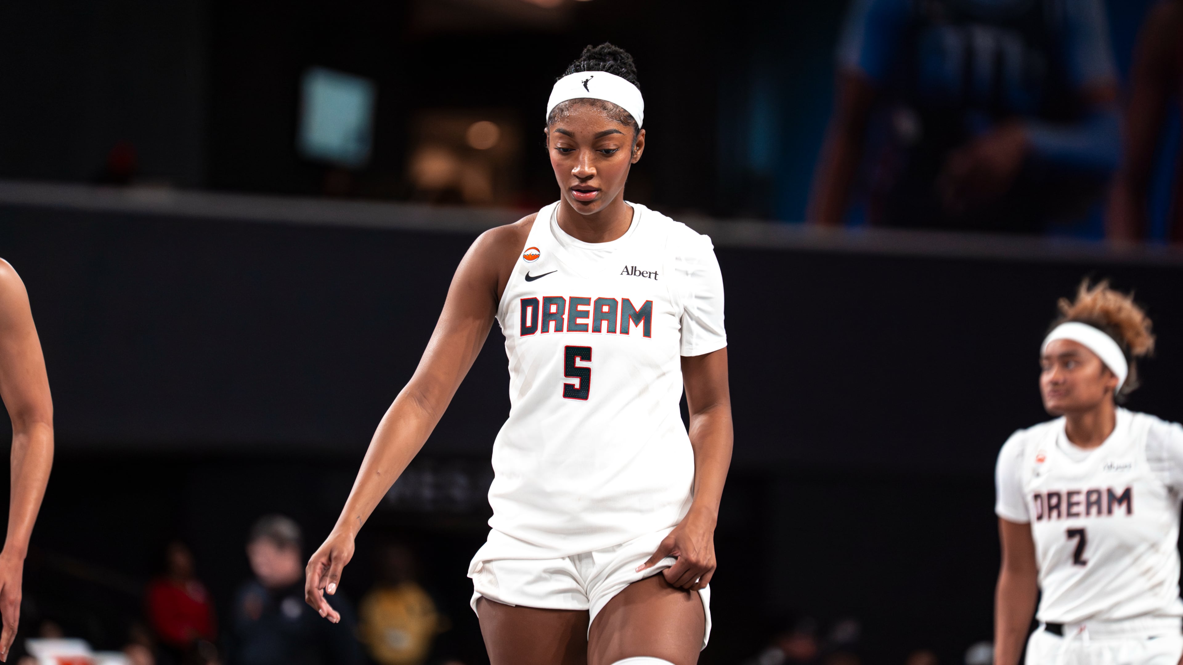 The Dream open their home schedule against the Las Vegas Aces on Sunday at State Farm Arena. And all eyes will be on Angel Reese as she joins Atlanta for her third year in the WNBA. (Courtesy Atlanta Dream)