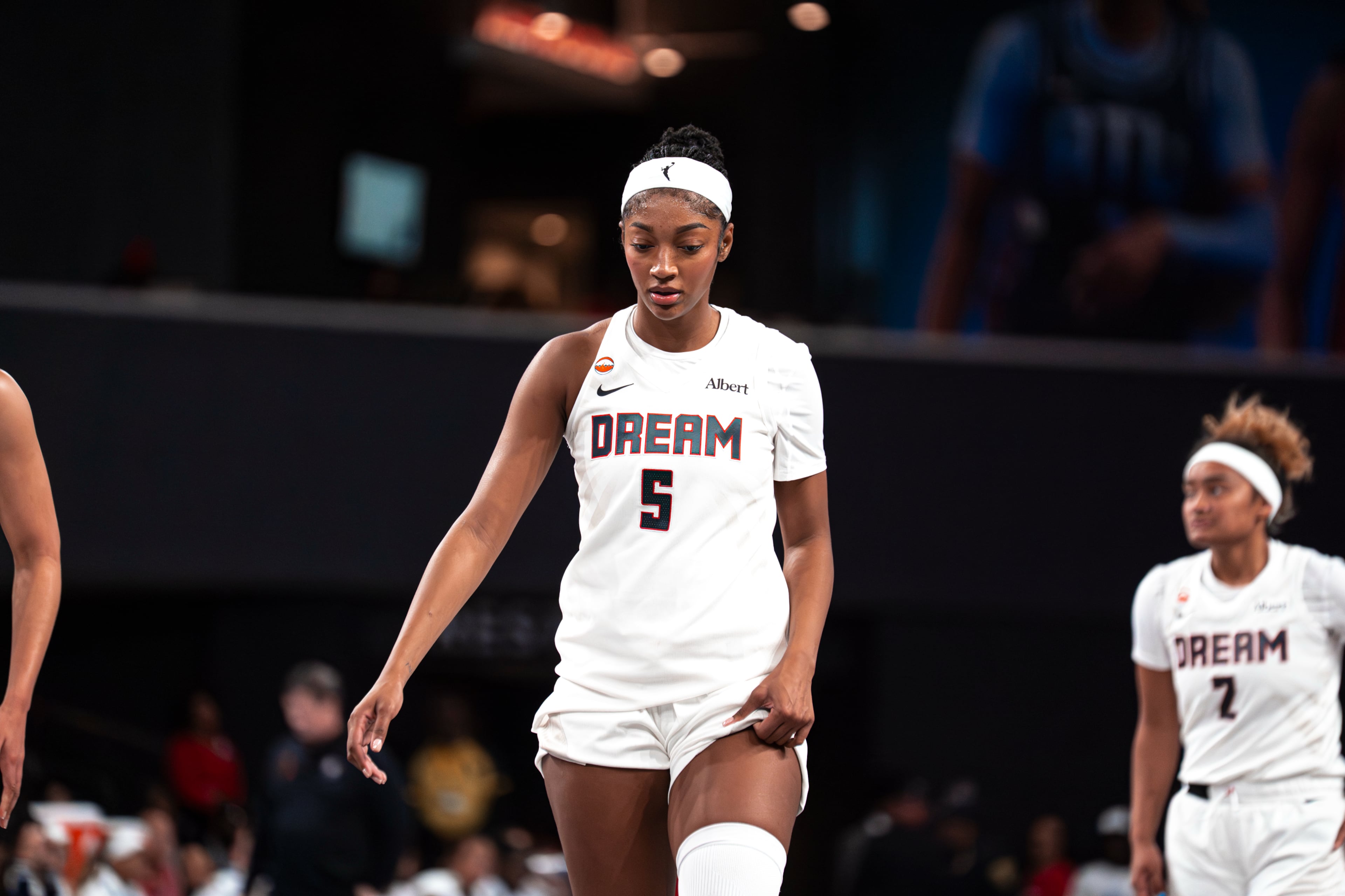 The Dream open their home schedule against the Las Vegas Aces on Sunday at State Farm Arena. And all eyes will be on Angel Reese as she joins Atlanta for her third year in the WNBA. (Courtesy Atlanta Dream)