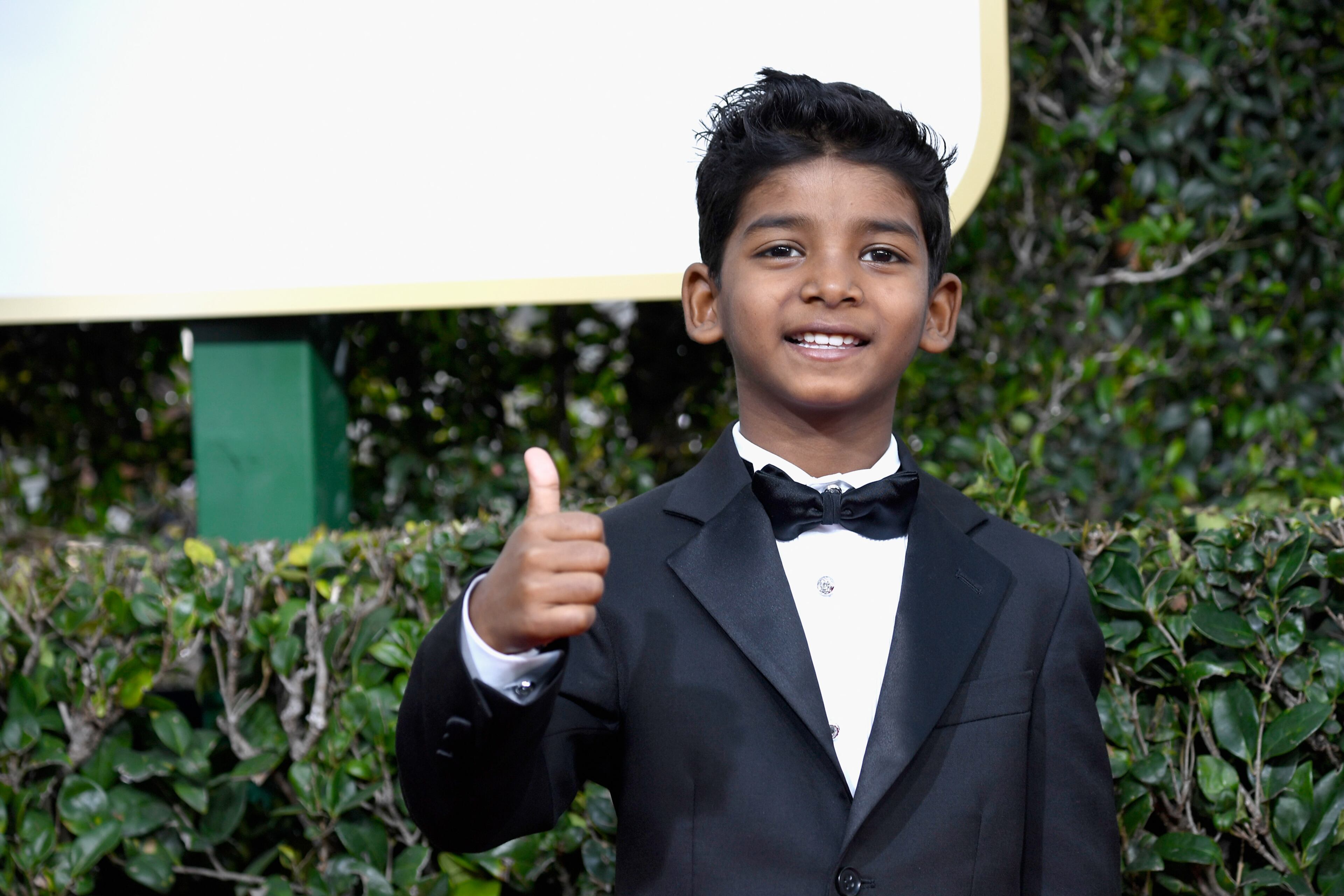 BEVERLY HILLS, CA - JANUARY 08: Actor Sunny Pawar attends the 74th Annual Golden Globe Awards at The Beverly Hilton Hotel on January 8, 2017 in Beverly Hills, California. (Photo by Frazer Harrison/Getty Images)