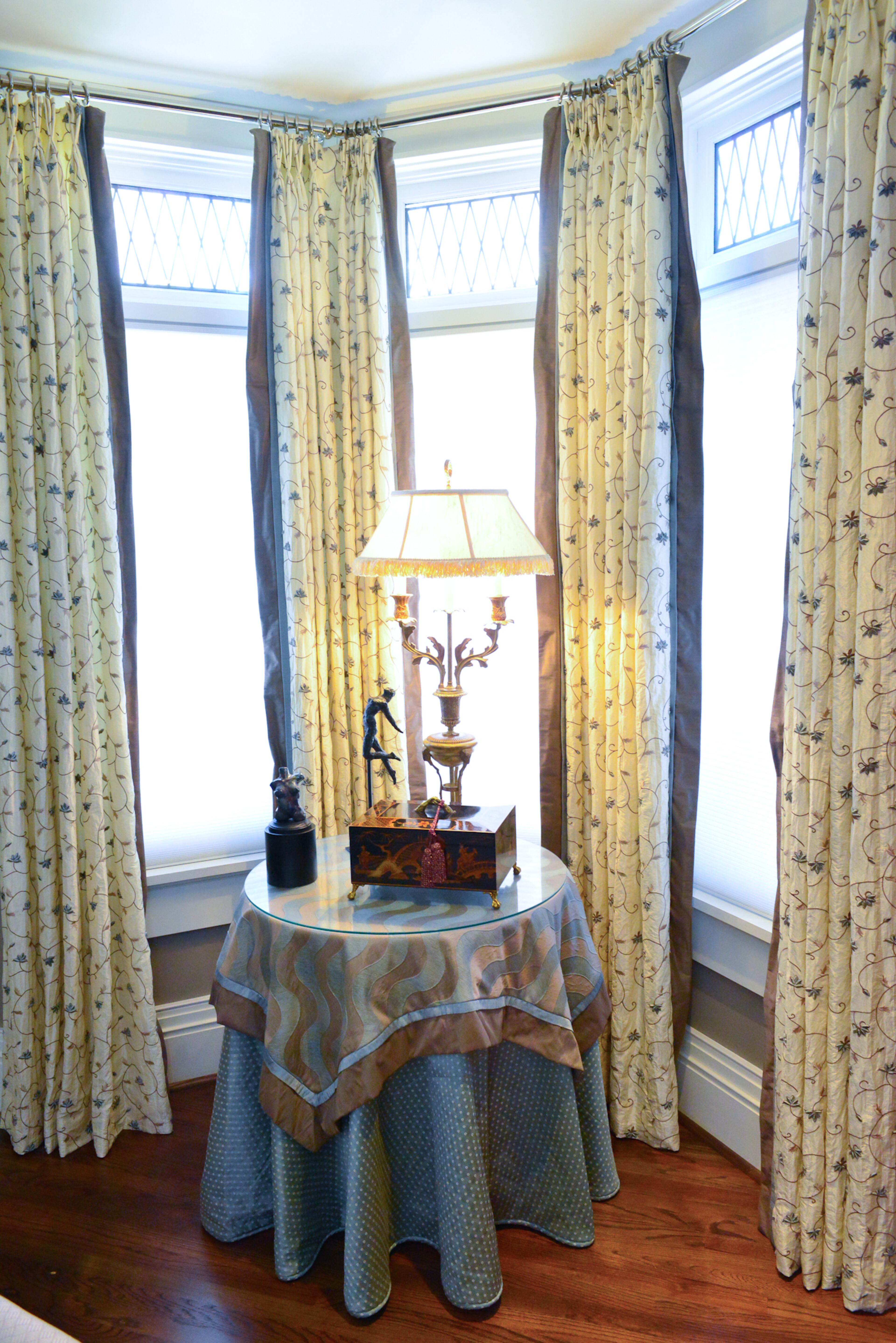 The interior window treatments and colors for the home were selected with assistance from Wallace Bryan of Trinity Mercantile and Design Co. in Decatur.