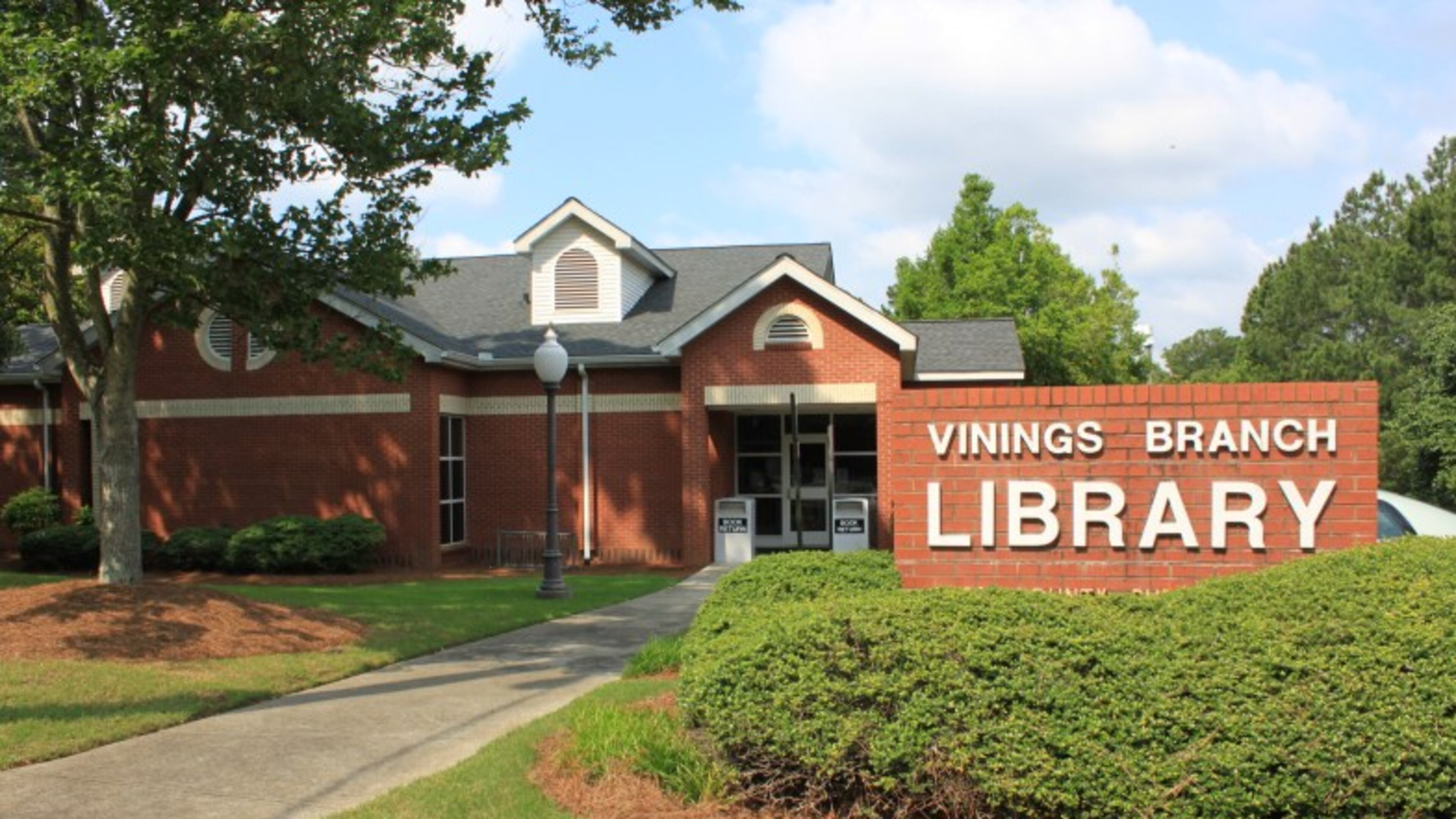 Vinings Library will be closed May 24-28 for renovations. Courtesy of Cobb County