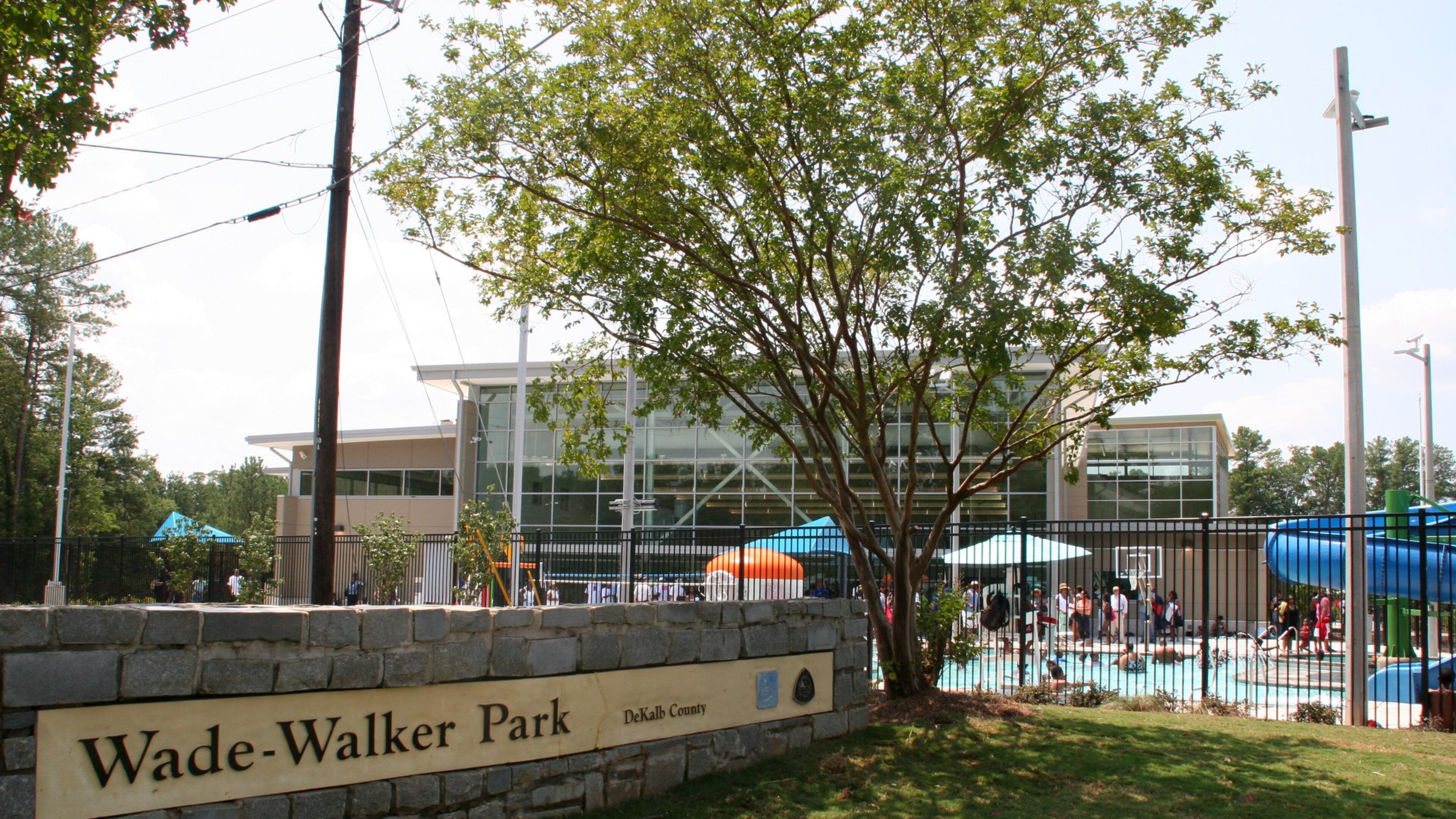 The Wade Walker family YMCA is a 60,000-square-foot facility that was built with $15 million in DeKalb County funds. It includes a full basketball court, indoor track, indoor lap pool an exterior pool, and other attractions. ANA LAURA ARAYA/Special