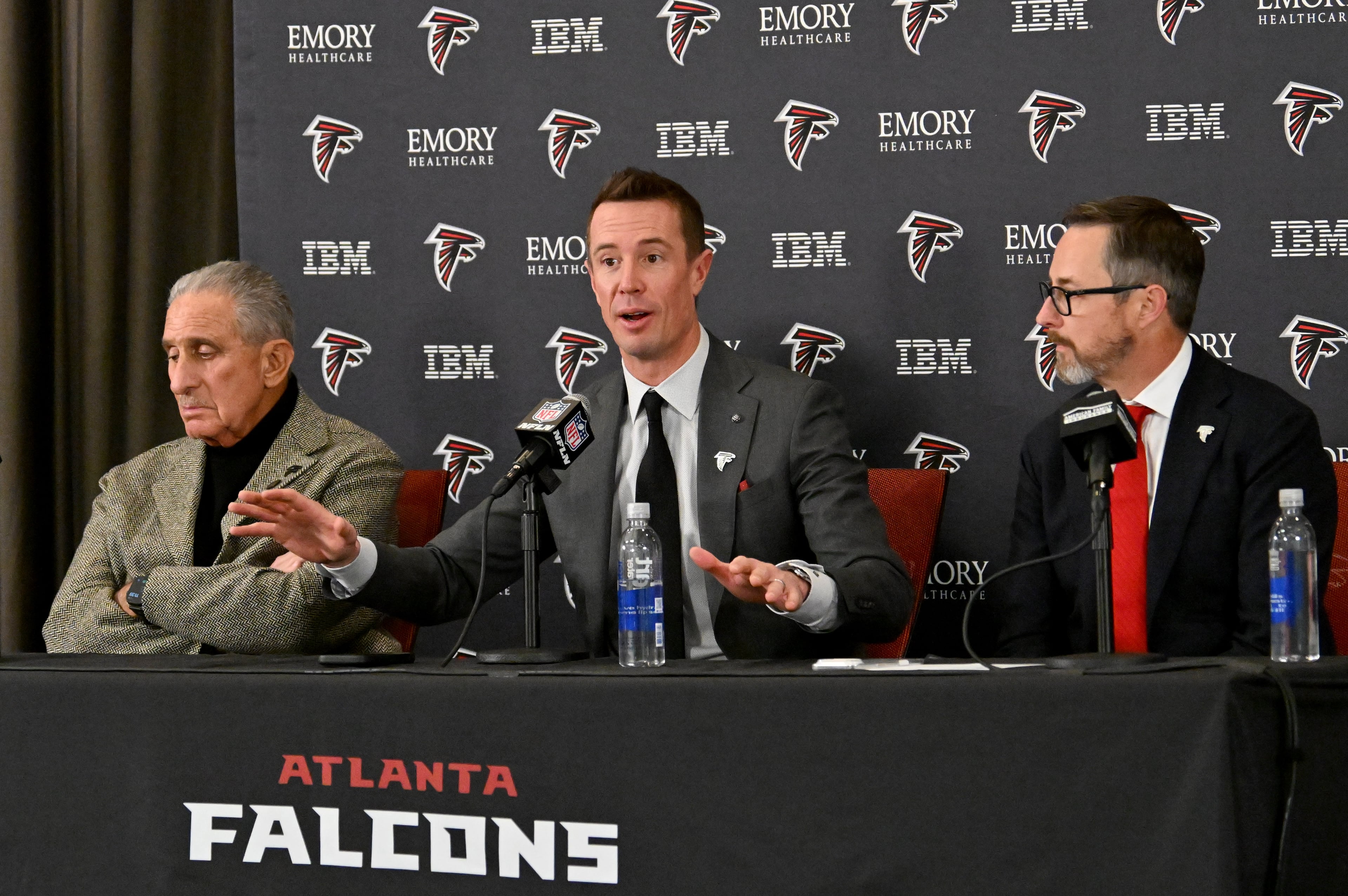 New Falcons president of football Matt Ryan
