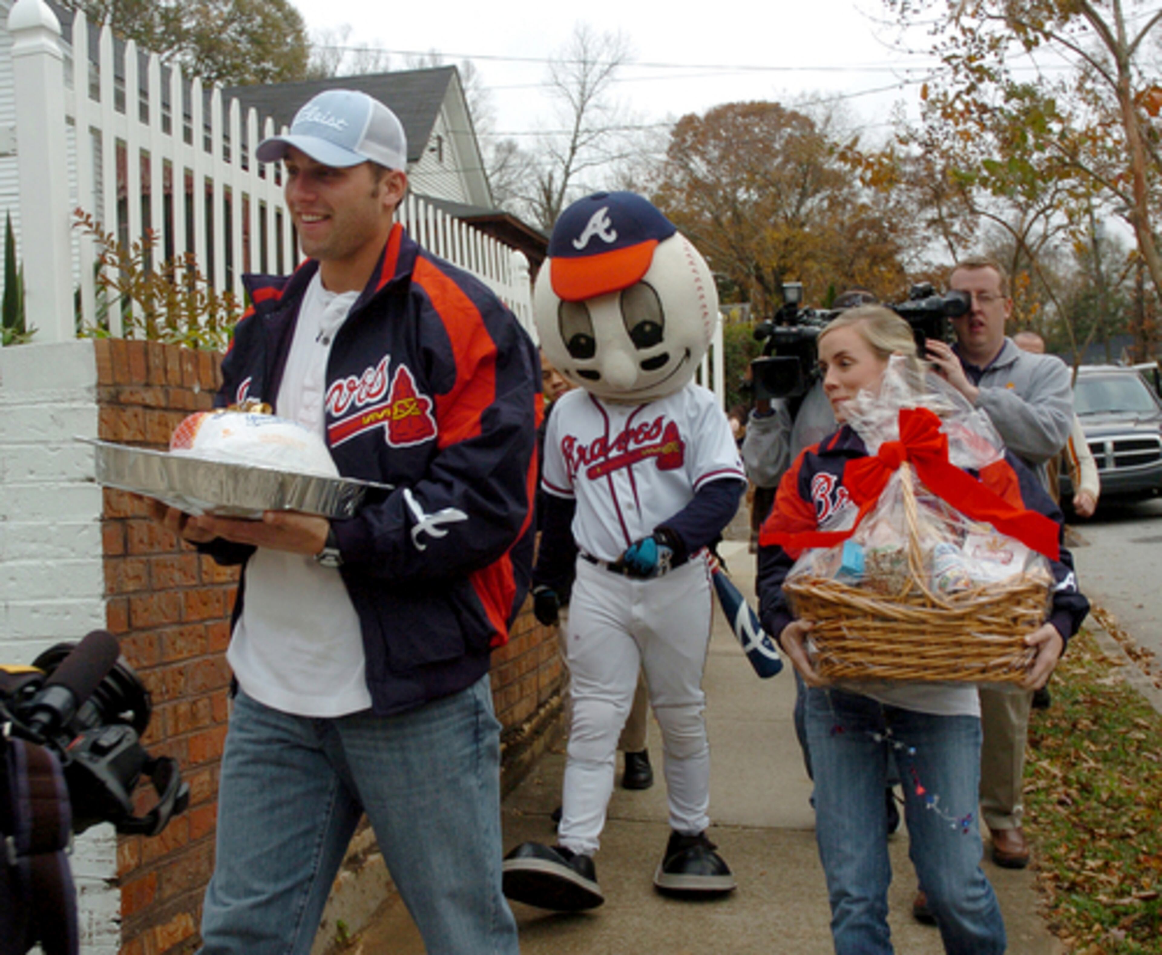 Francoeur and McCoy have participated in many of the Braves' events and activities as a couple, including last year's Atlanta Braves Foundation Turkey Drop.