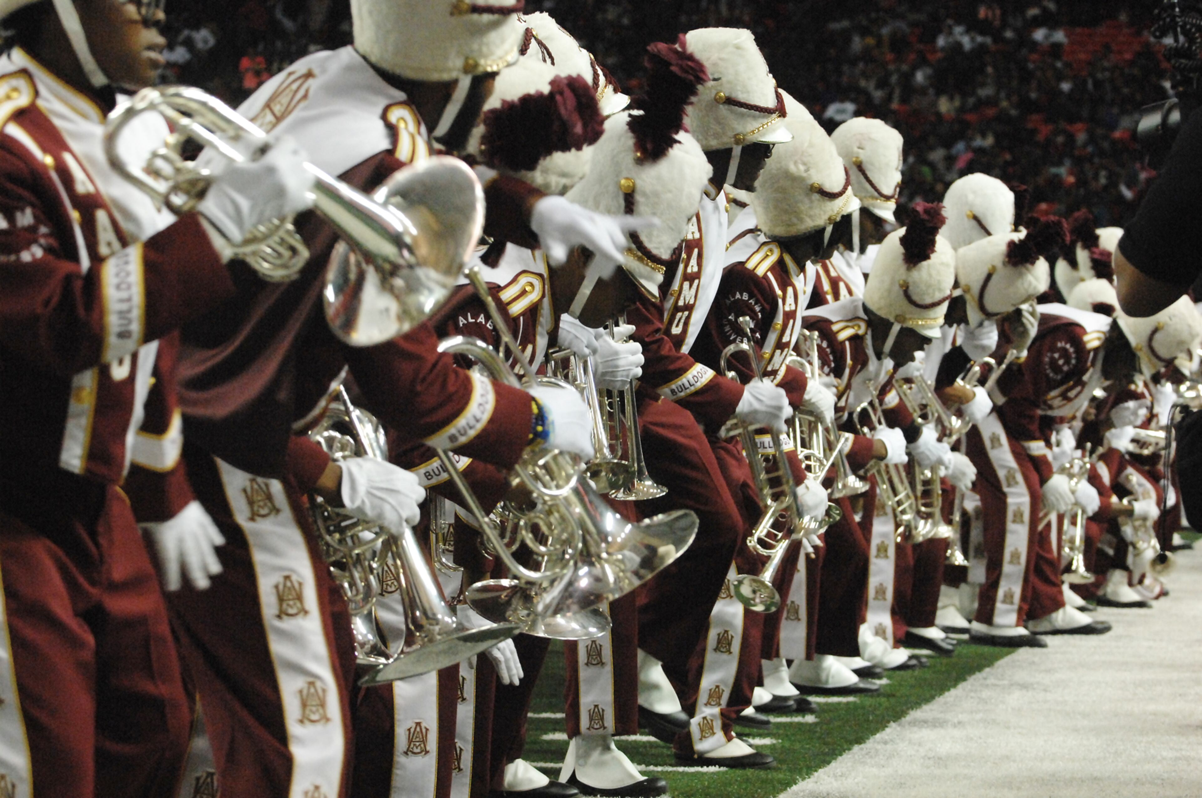 012817 The Alabama A&M Marching Band performs. Battle of the Bands at the Georgia Dome in Atlanta.
W.A. Bridges Jr. special