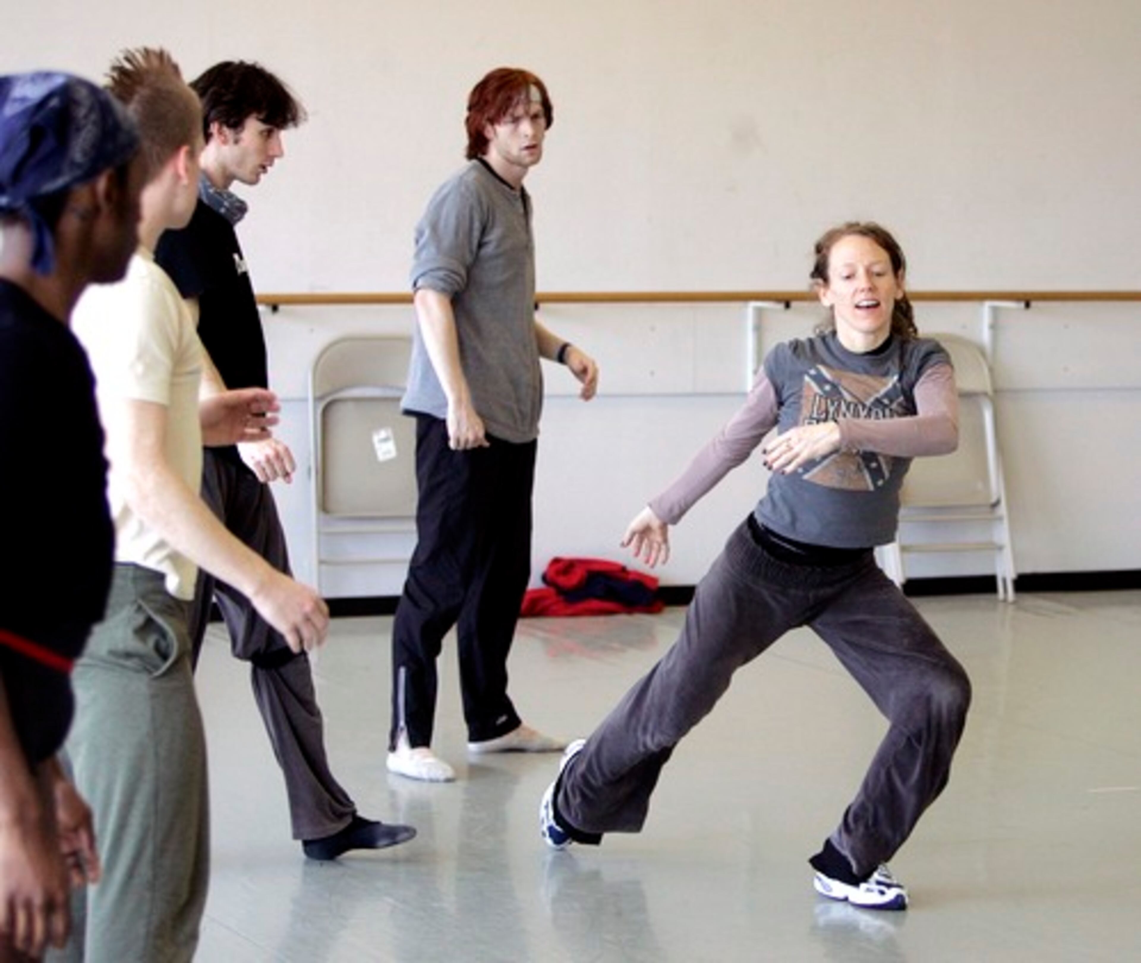 STALLINGS, THE CHOREOGRAPHER (at right), said the production represents what classical dance means today -- and that includes hip-hop, break-dancing and other modern references.