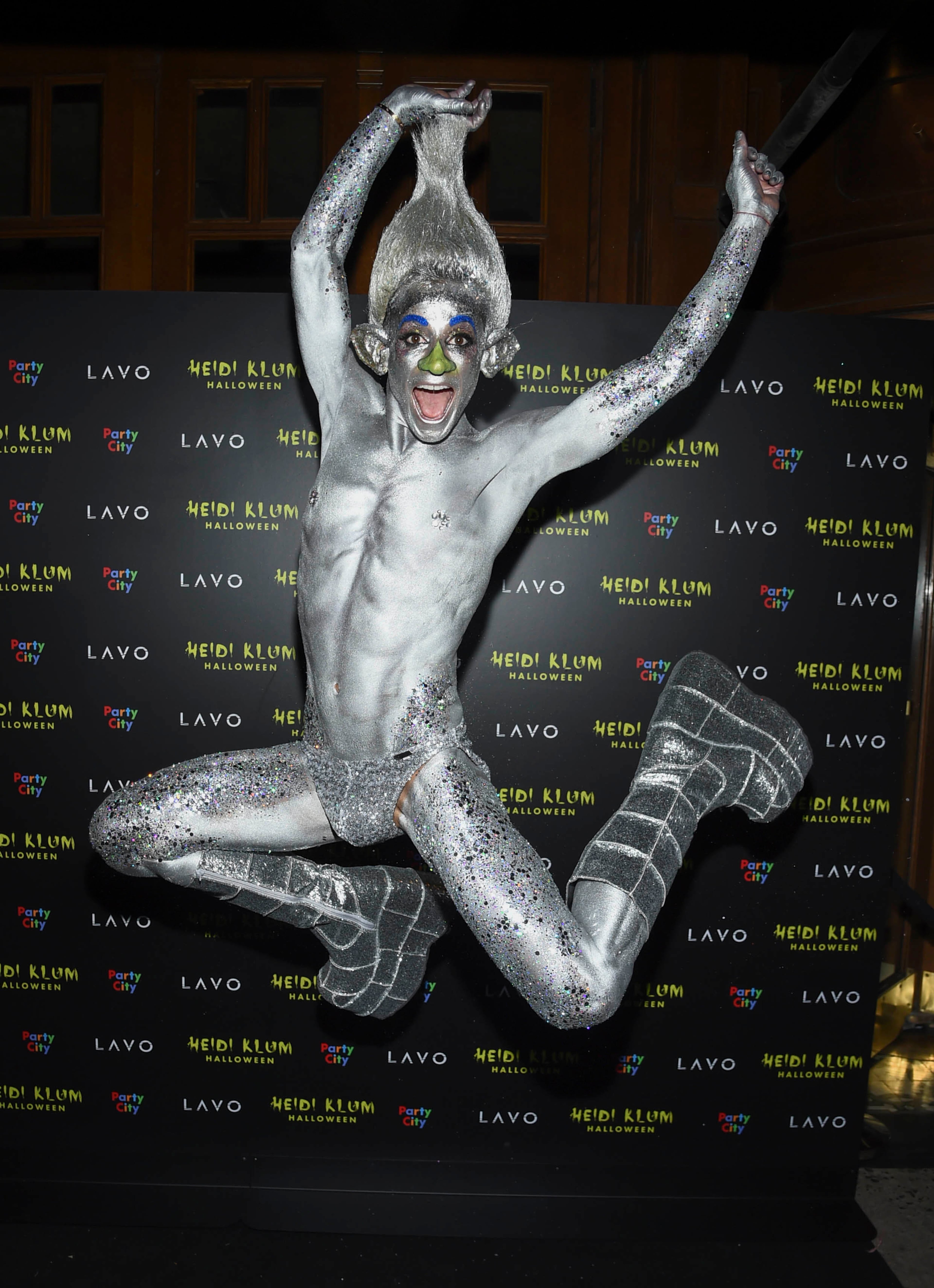 Dancer Frankie Grande attends Heidi Klum's 19th annual Halloween party at Lavo New York on Wednesday, Oct. 31, 2018, in New York. (Photo by Evan Agostini/Invision/AP)