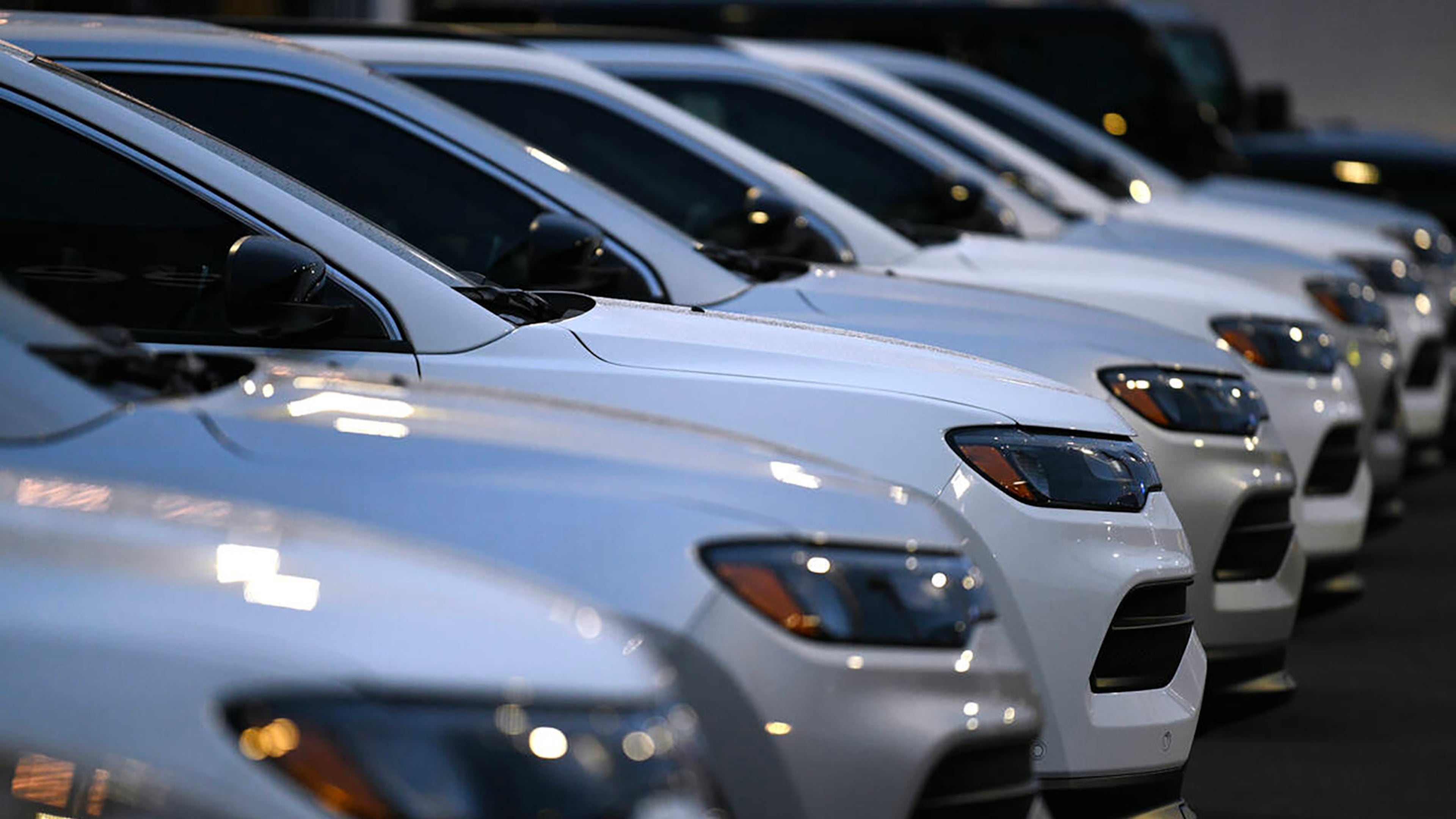 Cars are seen at a Las Vegas car dealership on Sahara Avenue on March 5, 2025. (Sam Morris/Las Vegas Review-Journal/TNS)