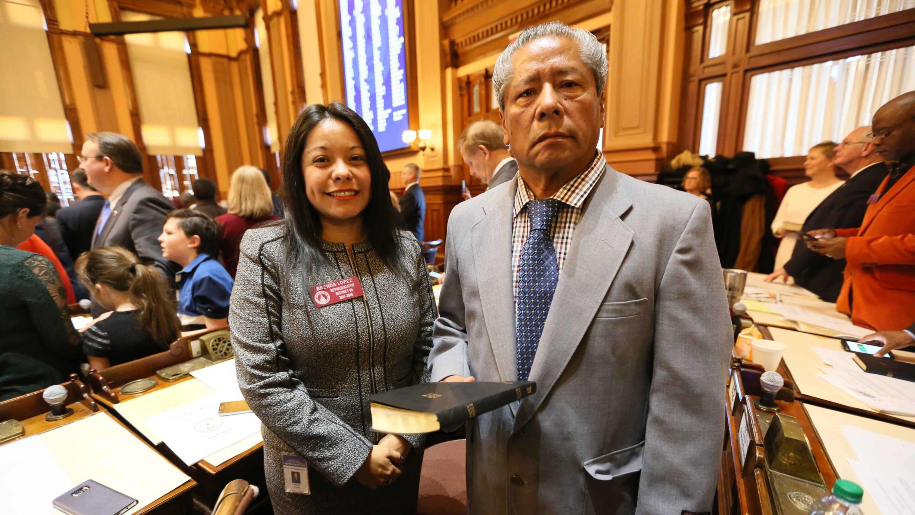 Brenda López became the first Latina in the Georgia General Assembly. Miguel Martinez/MundoHispanico