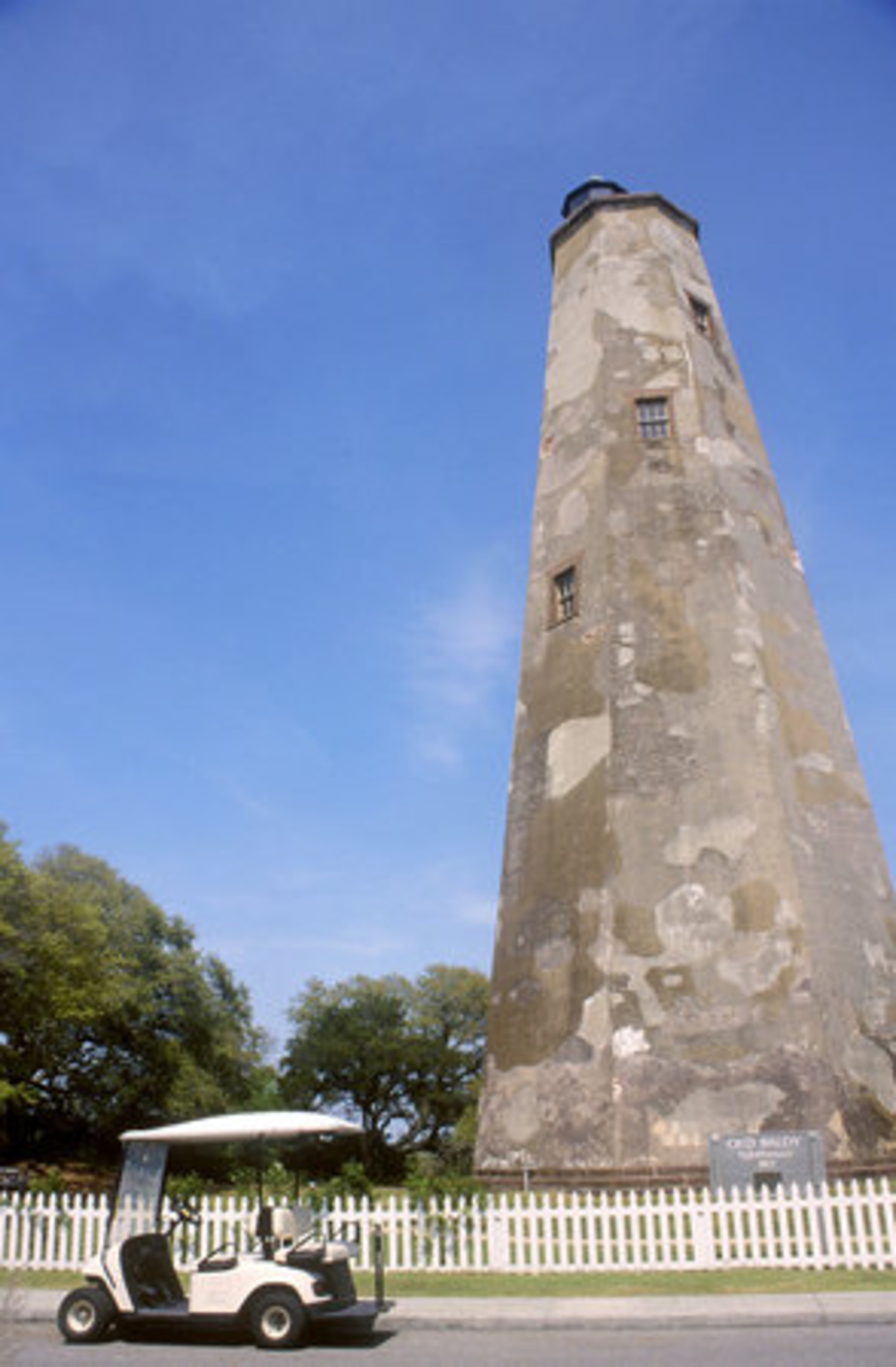 Bald Head Lighthouse ("Old Baldy") was built in 1817 and is North Carolina's oldest standing lighthouse.