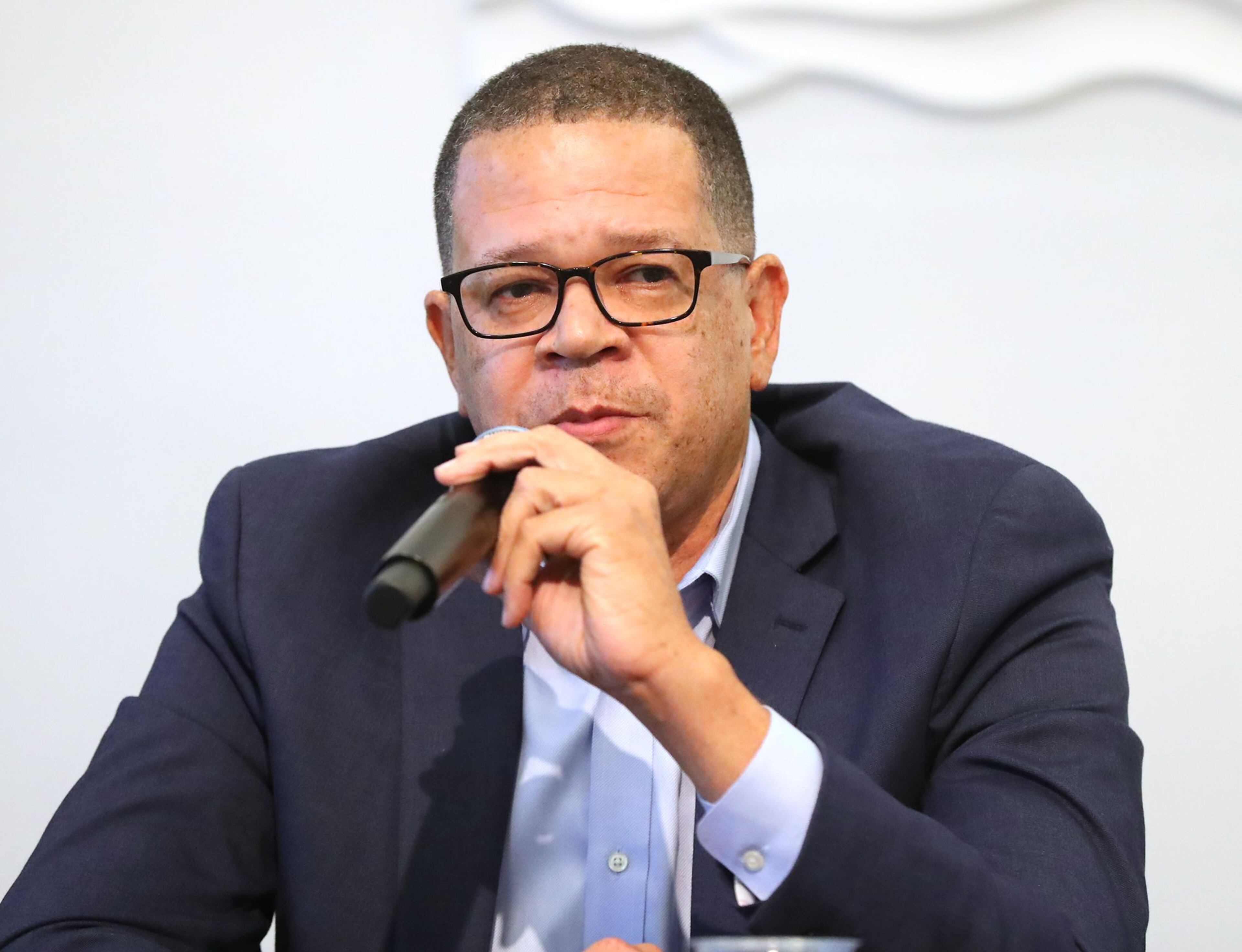 September 19, 2017 Atlanta: Atlanta candidate for mayor John Eaves participates in a mayoral forum at the Loudermilk Conference Center on Tuesday, September 19, 2017, in Atlanta. Curtis Compton/ccompton@ajc.com