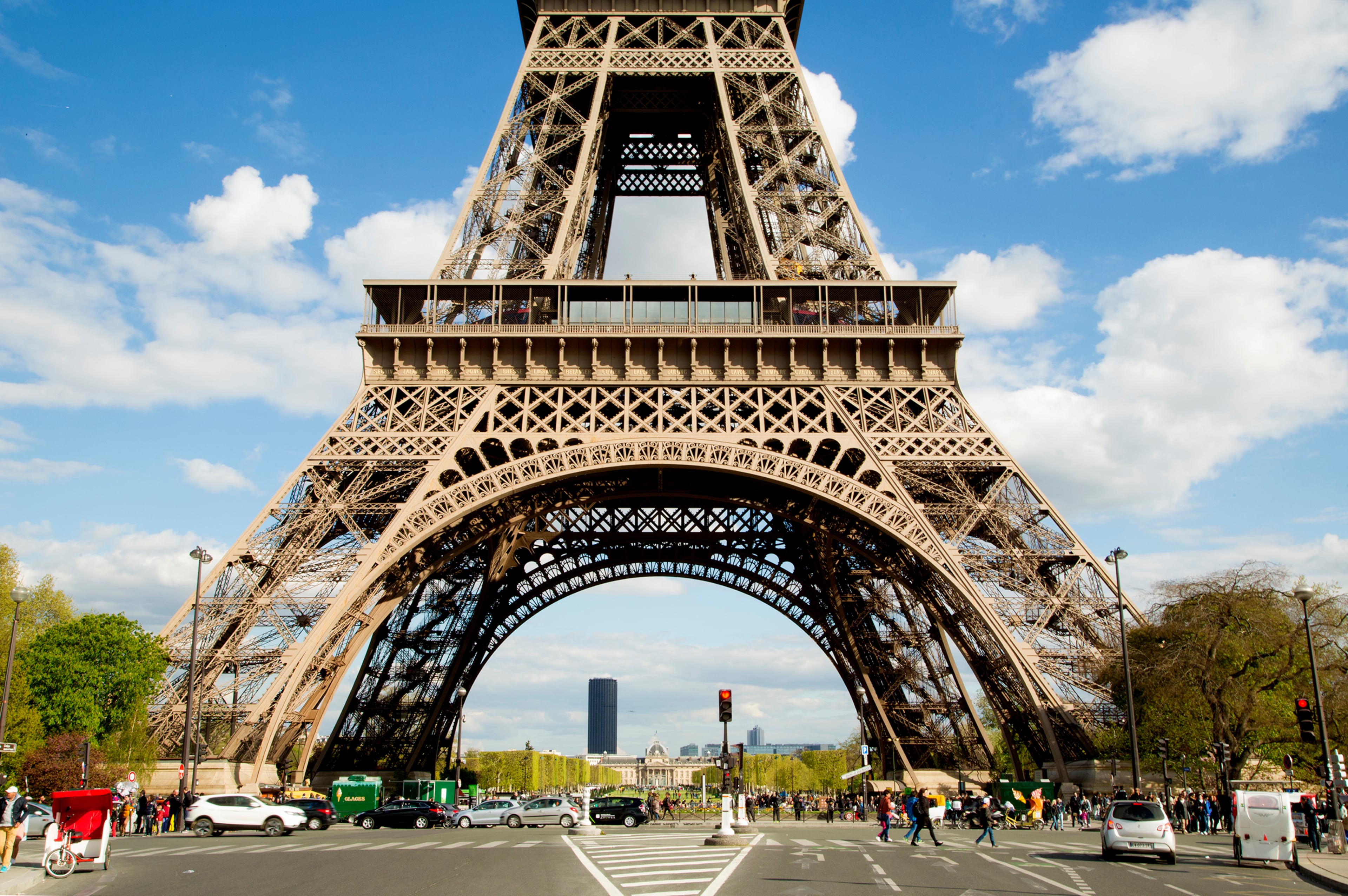 That landmark in Paris.