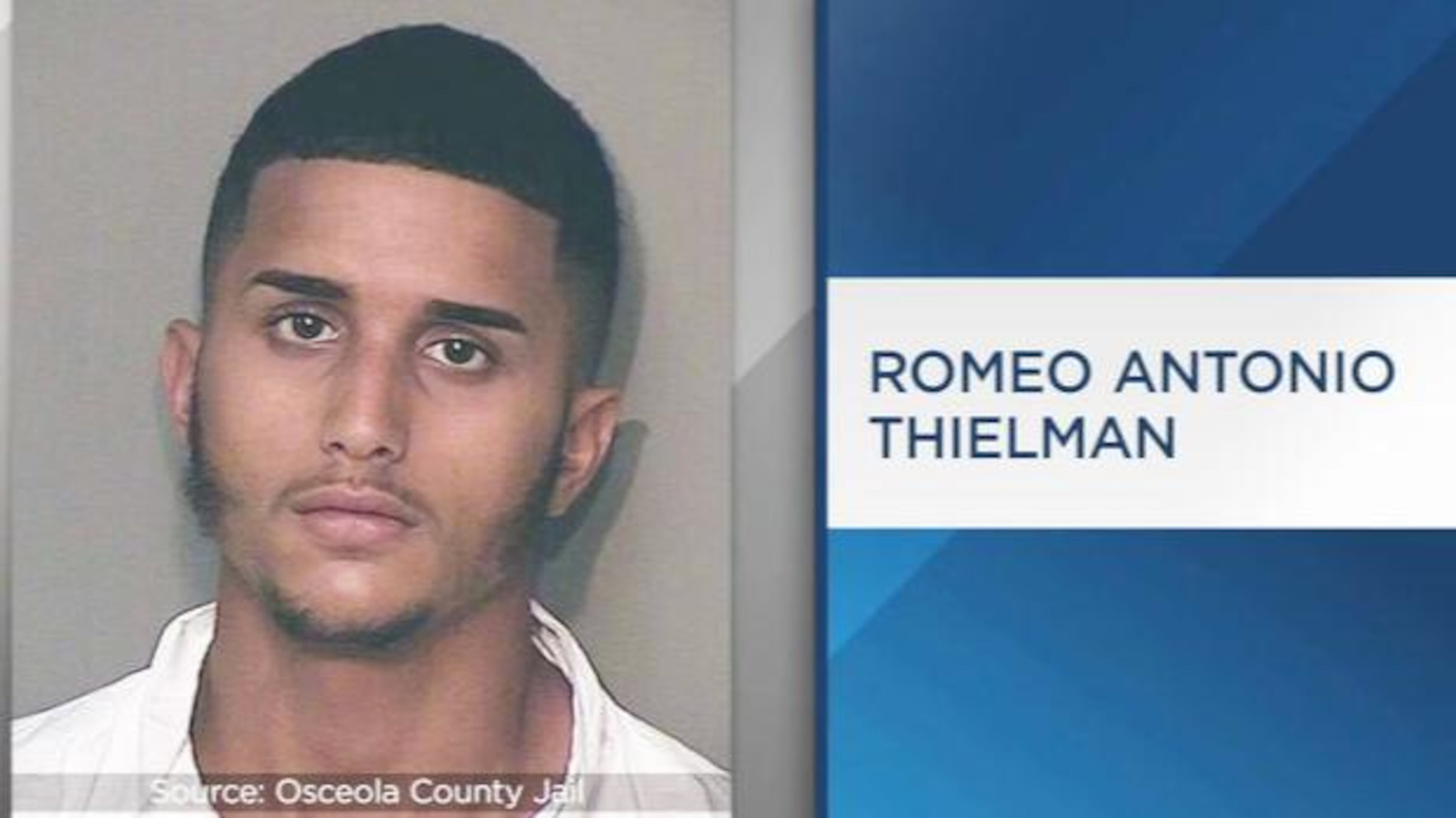 Murder suspect Romeo Thielman is accused of killing his neighbor Luis Sola with a pickaxe blow to the head after an argument between the two men.