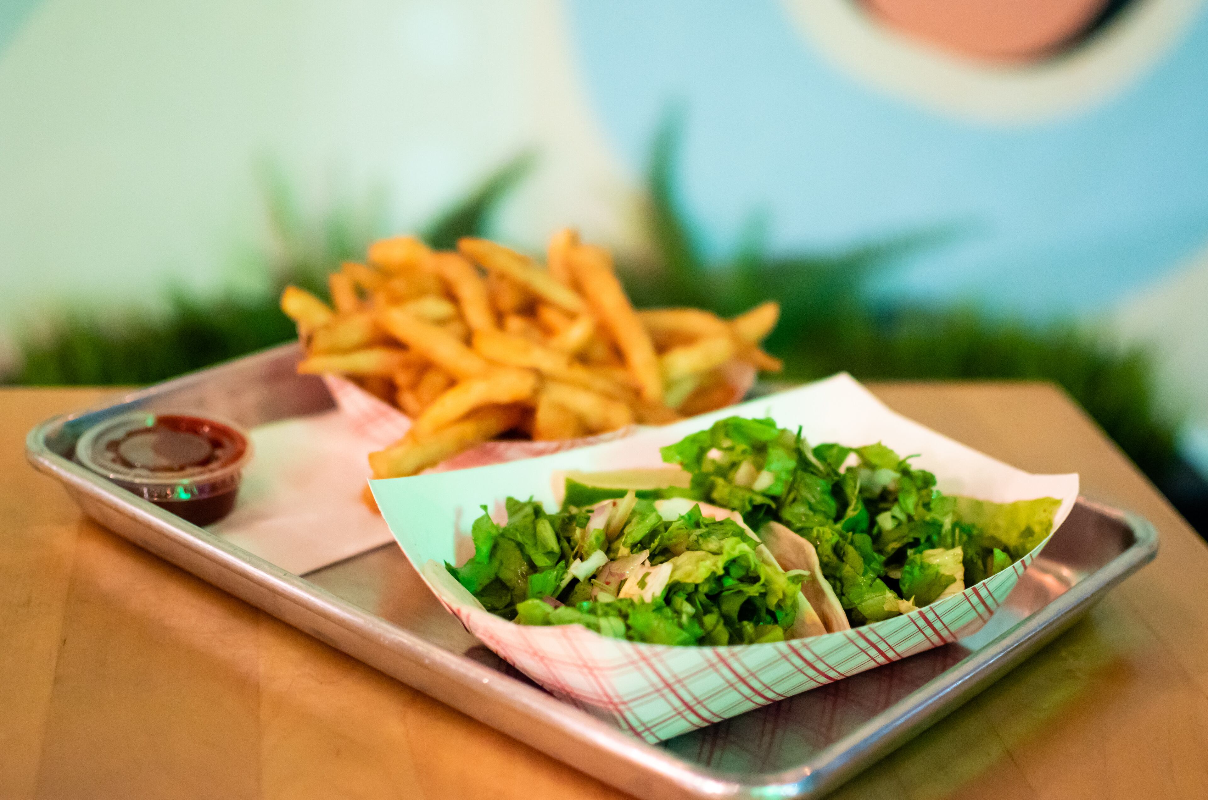 The top-line menu item at Yumbii is the delicious Asian Rib-Eye Beef with Korean chili sauce and soy-sesame vinaigrette. CONTRIBUTED BY HENRI HOLLIS