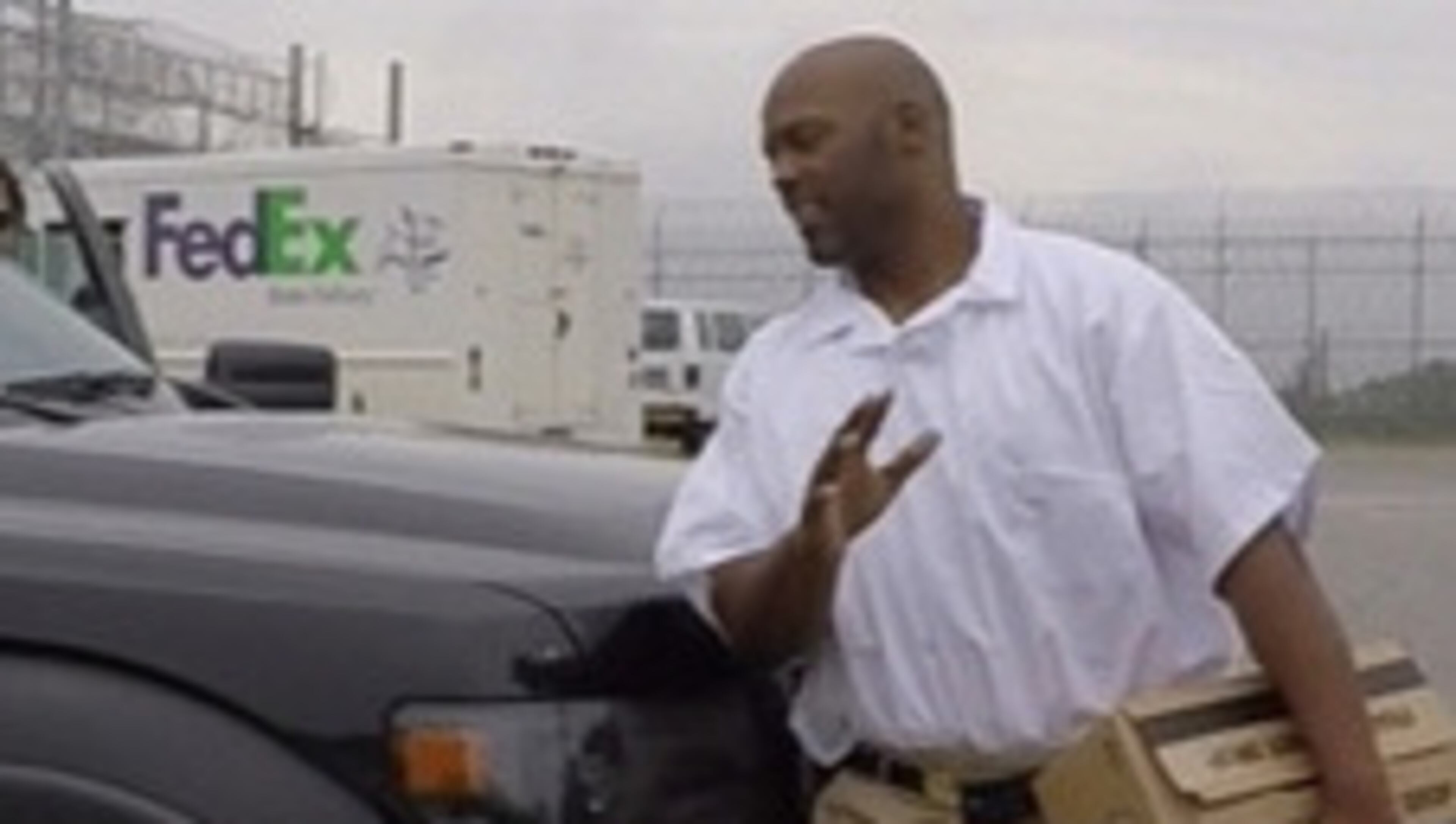 Ray Brent Marsh leaves prison. Photo: WSB