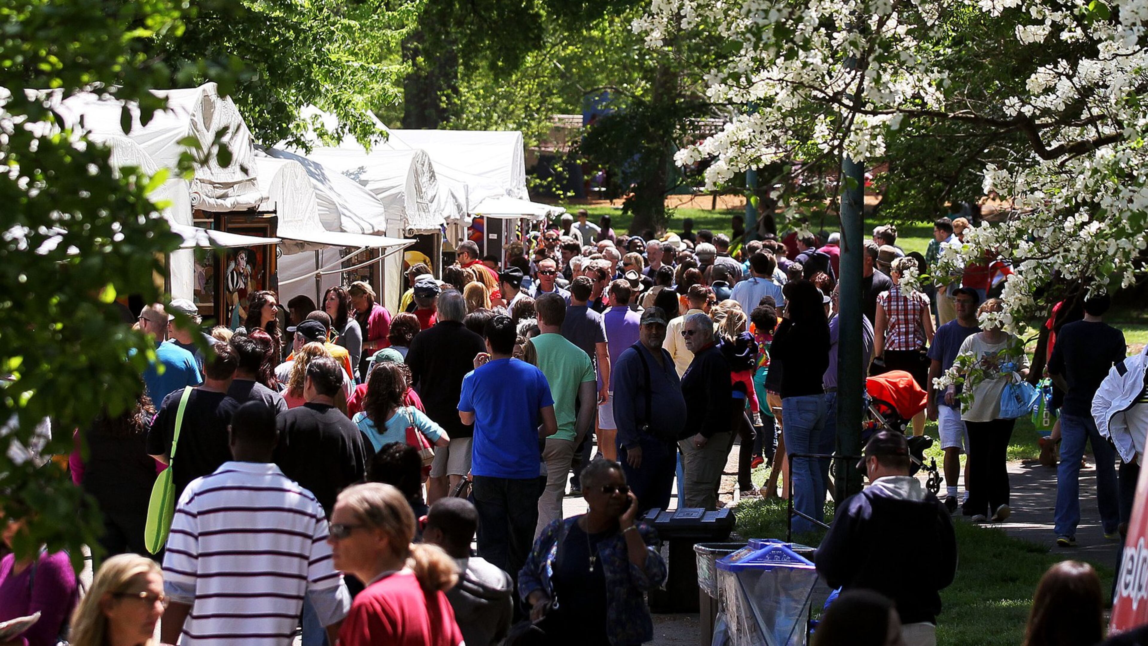 The annual Atlanta Dogwood Festival will be held April 10-12 in Piedmont Park. AJC FILE PHOTO