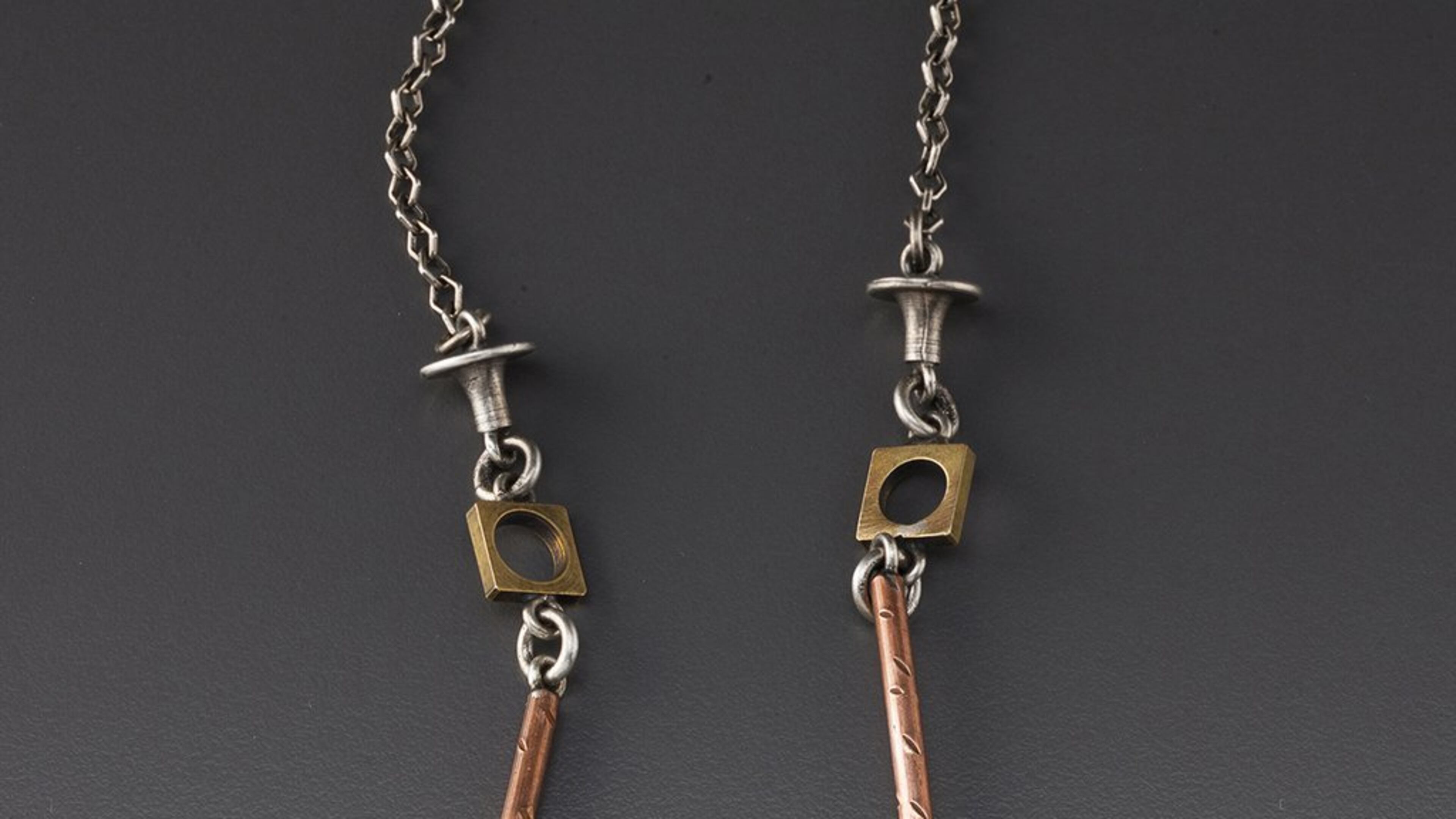 For the dog lover in you, Thomas Mann designed the convertible dogbox pin and necklace in his New Orleans gallery. CONTRIBUTED BY THOMASMANN.COM