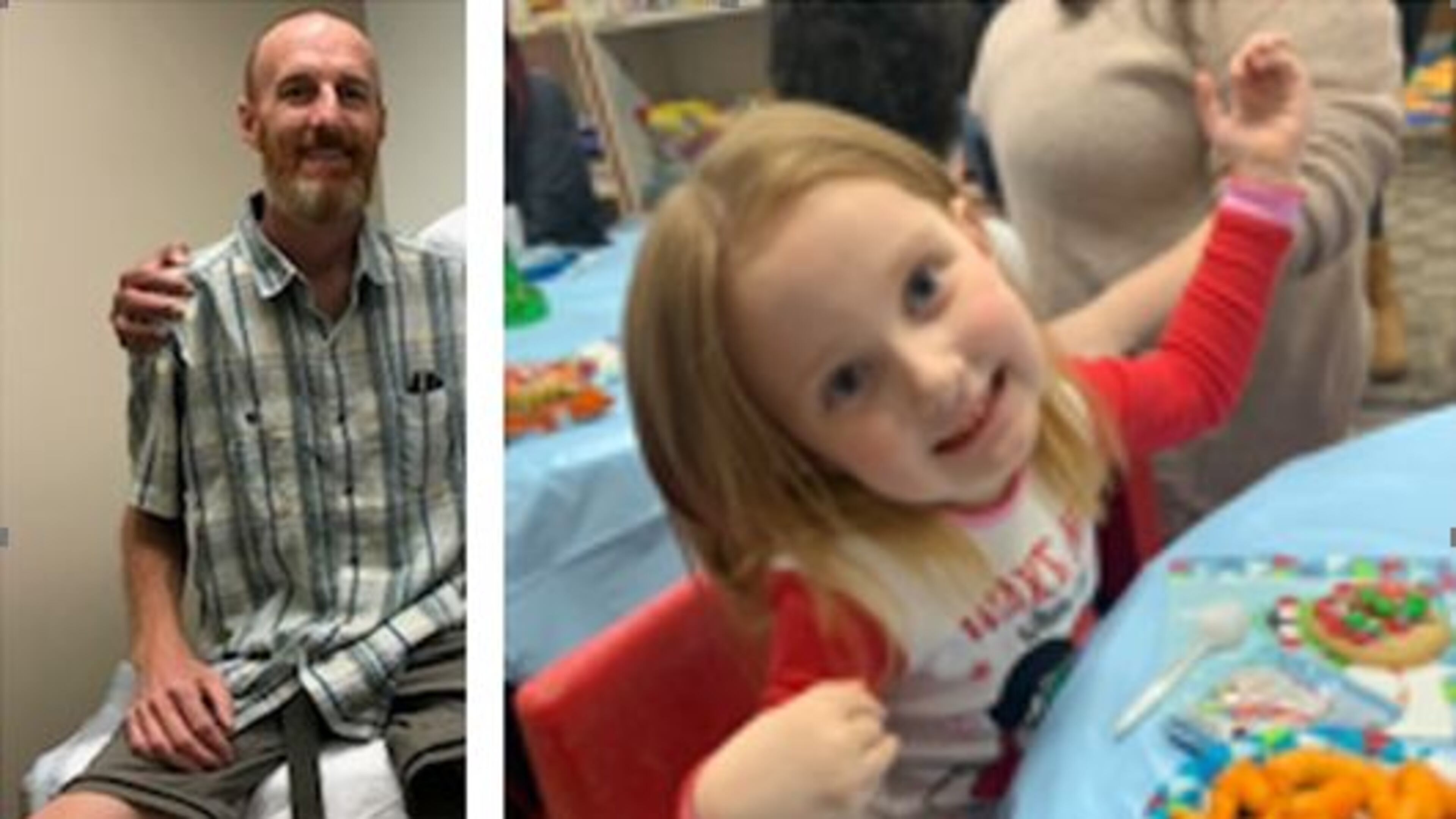 Hours after being reported as missing, authorities found 46-year-old William Smith (left) and his 4-year-old daughter Brooklyn.
