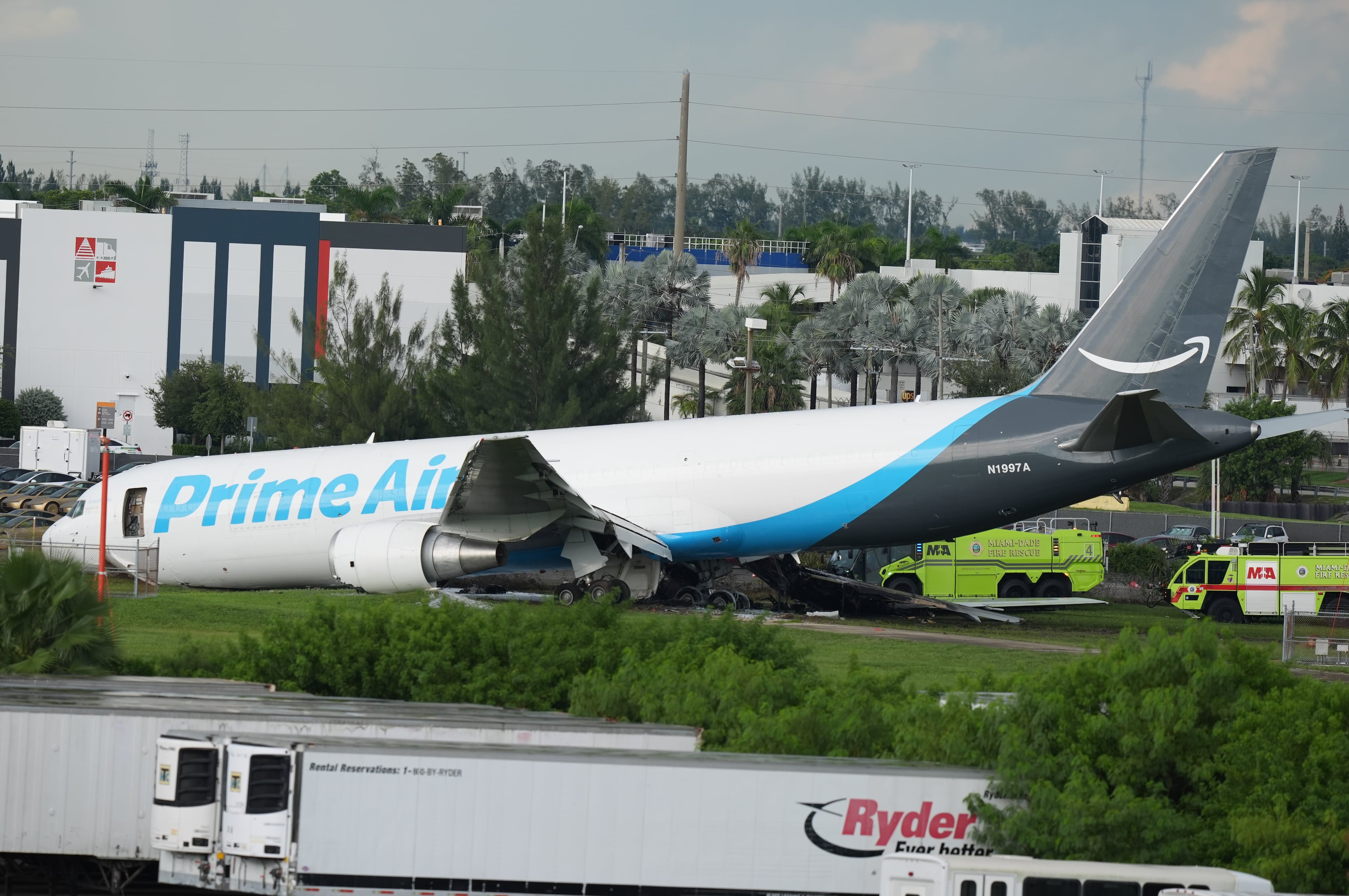 Amazon Plane Overruns Runway
