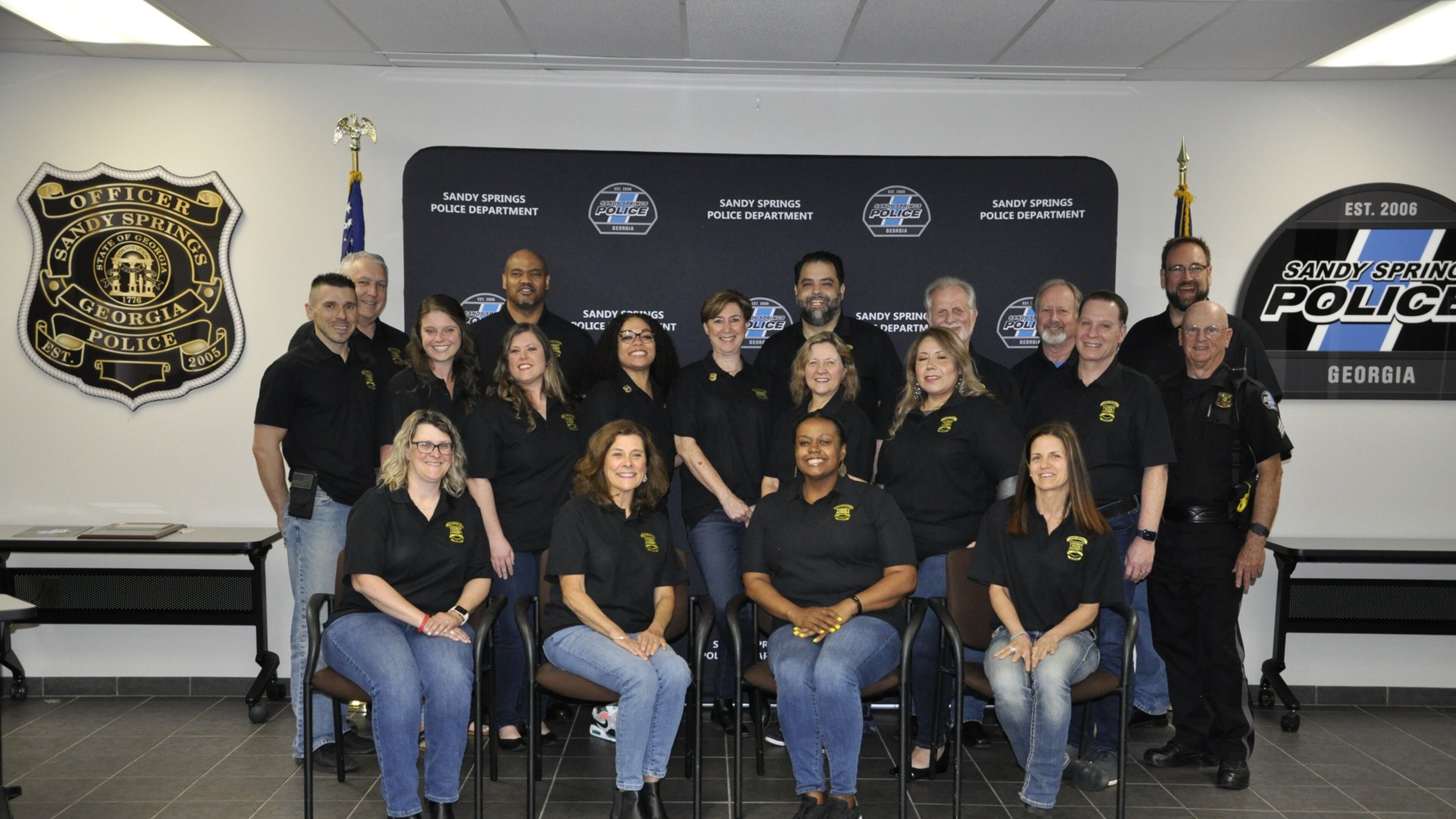 Congratulations to the Sandy Springs Police Department Citizen Police Academy Class 34. (Courtesy Sandy Springs Police Academy)