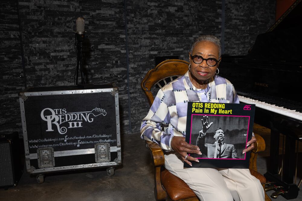 "I only had one love in my life Otis," Zelma Redding says. (Arvin Temkar/AJC)