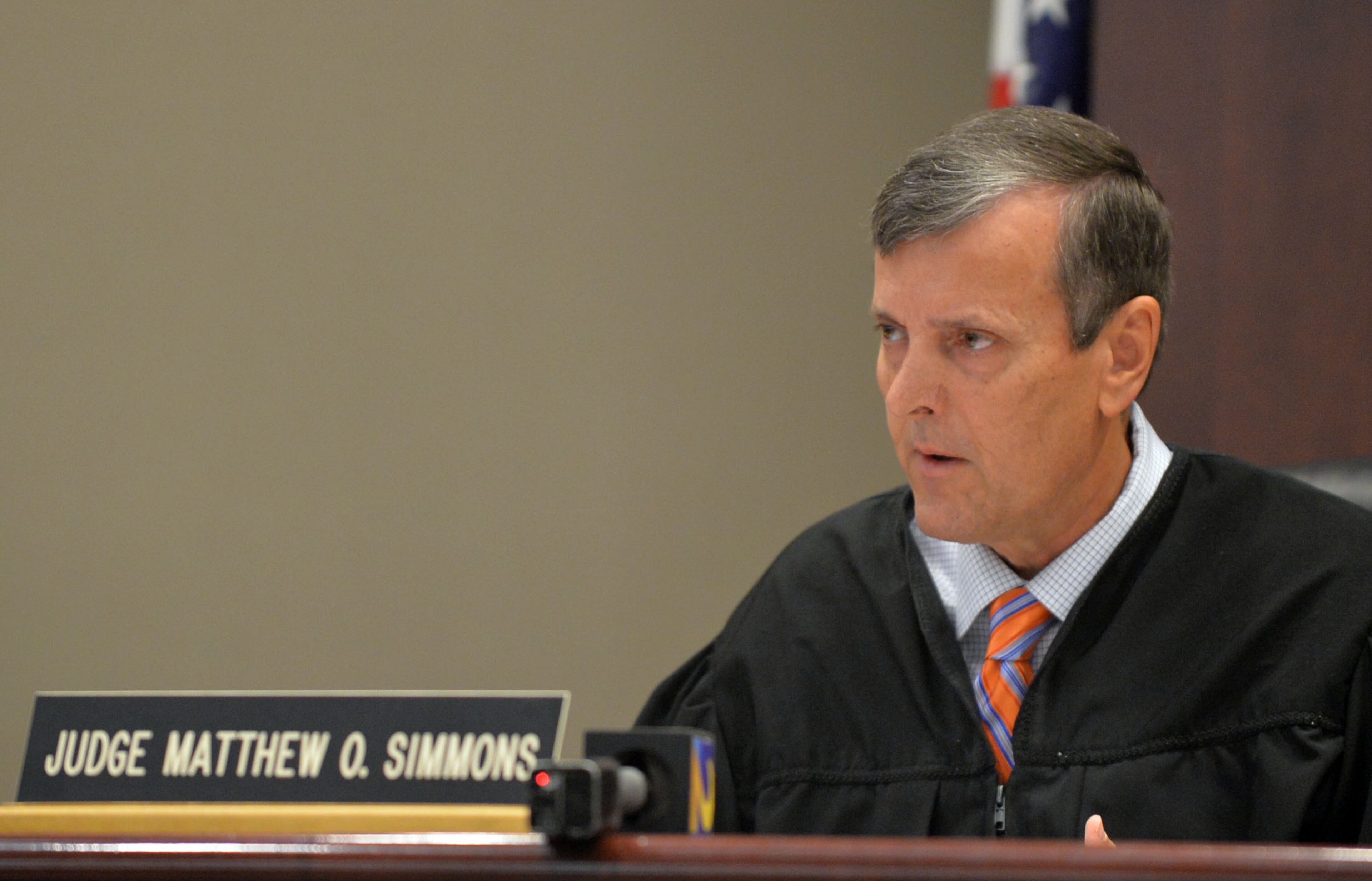 Clayton Superior Court Judge Matthew Simmons said he was giving Fallings more time in jail because he considered her to be ultimately responsible for putting her daughter and a teenager in charge of taking eight toddlers on an outing and in charge of seeing that all children were taken from the van. - Text by Rhonda Cook, AJC