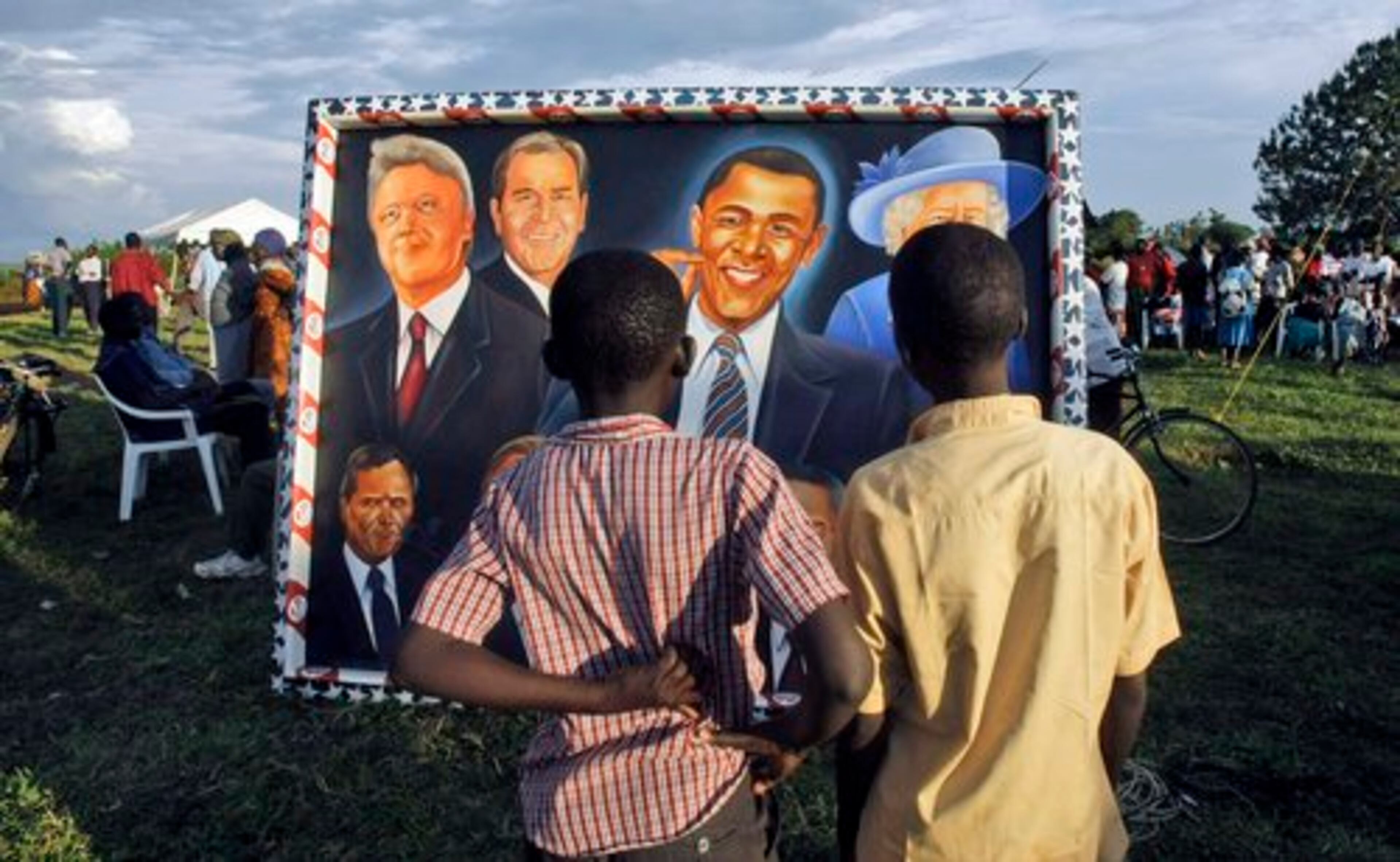 KENYA: Any tour of Obama's past should start with his late father's home - the village of Kogelo, Kenya. Although Barack Obama never lived there, members his father's family still reside in the village.