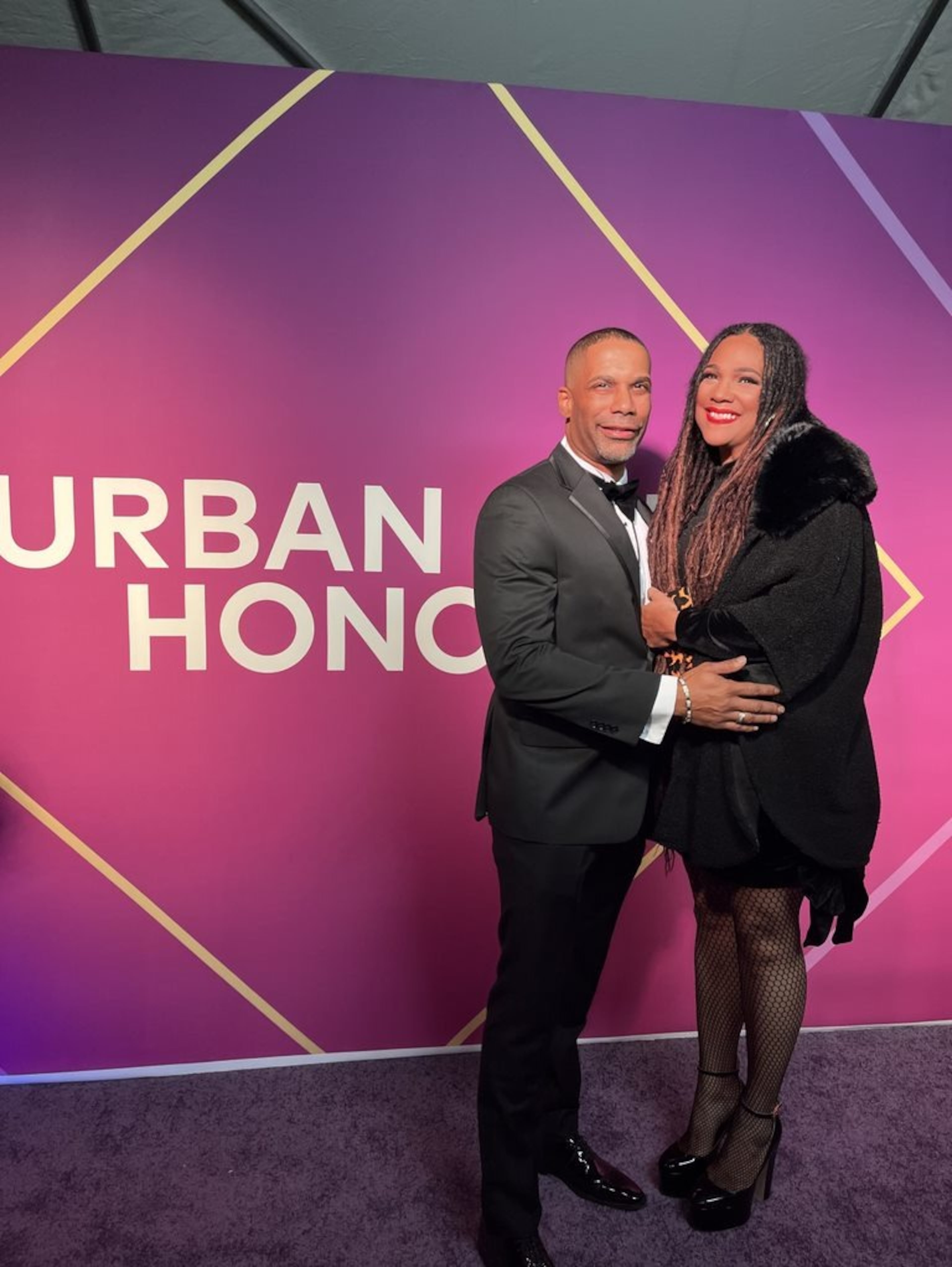 Monie Love at the Urban One Honors red carpet (2022)