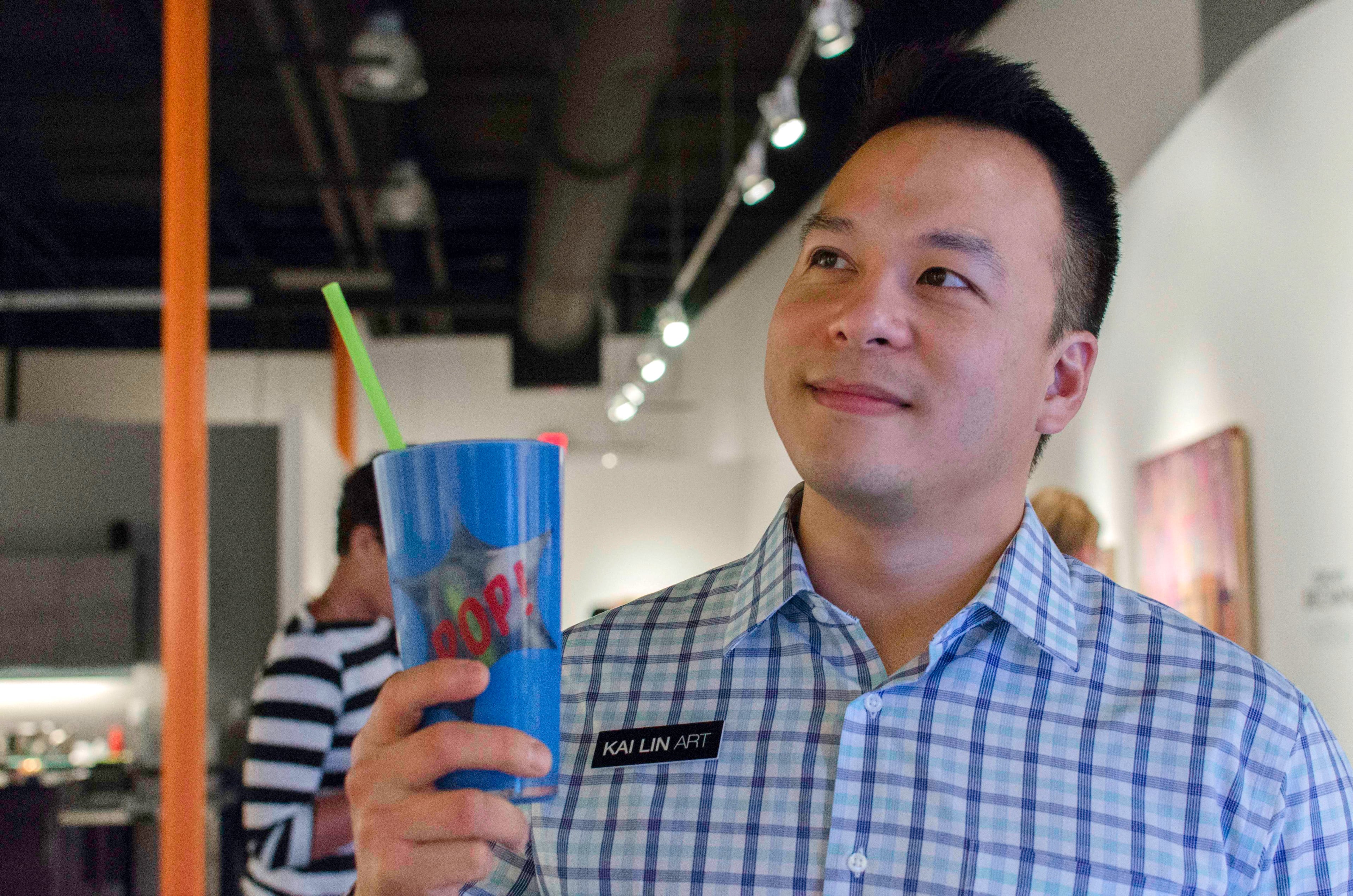 Yu-Kai Lin of Kai Lin Fine Art.