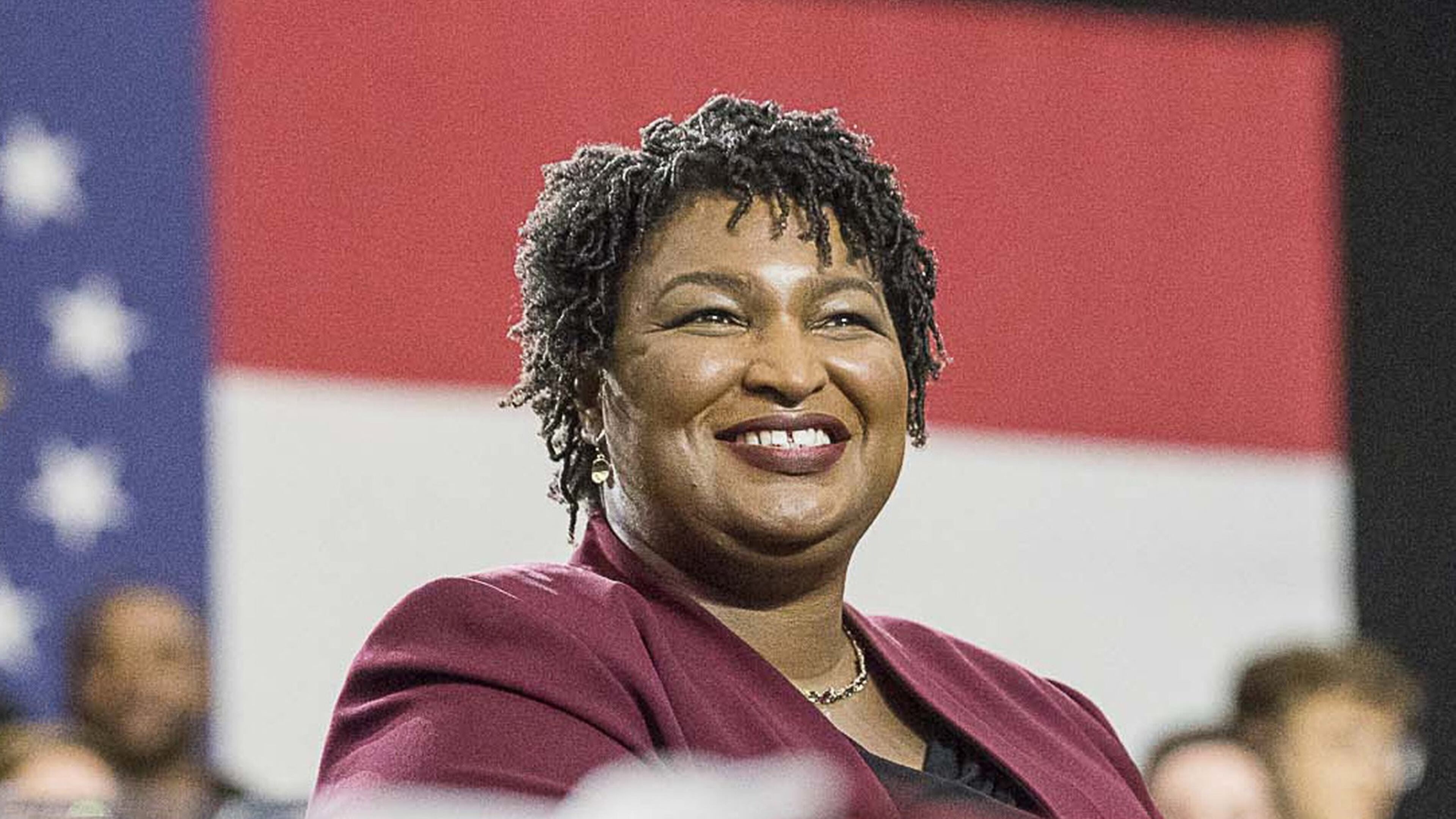With an eye on the Democratic nomination for vice president, Stacey Abrams has tried to lay out a vision for foreign policy, addressing what many observers would perceive as a weak spot on her resume. (ALYSSA POINTER/ALYSSA.POINTER@AJC.COM)